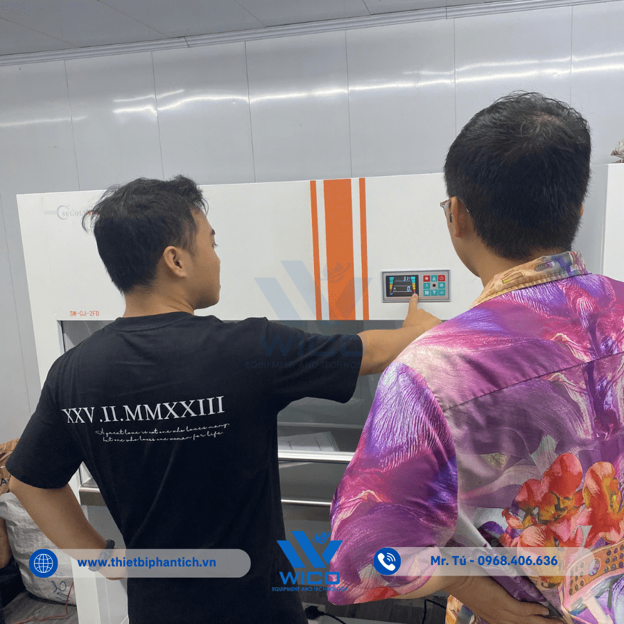 Kỹ thuật hướng dẫn khách hàng sử dụng tủ cấy SW-CJ-2FD