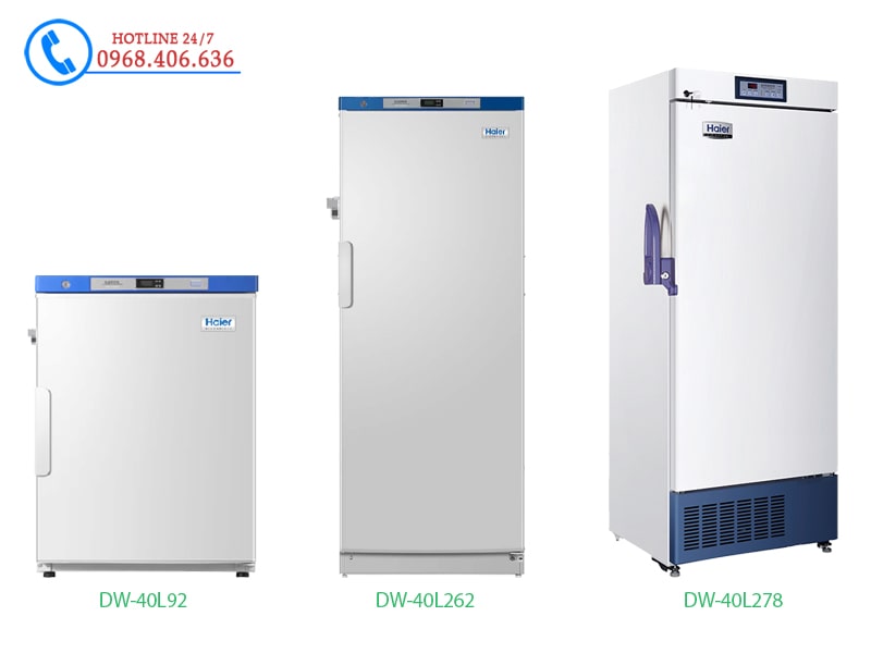 Tủ lạnh âm sâu -40 độ C Haier DW-40L92 | DW-40L262 | DW-40L278