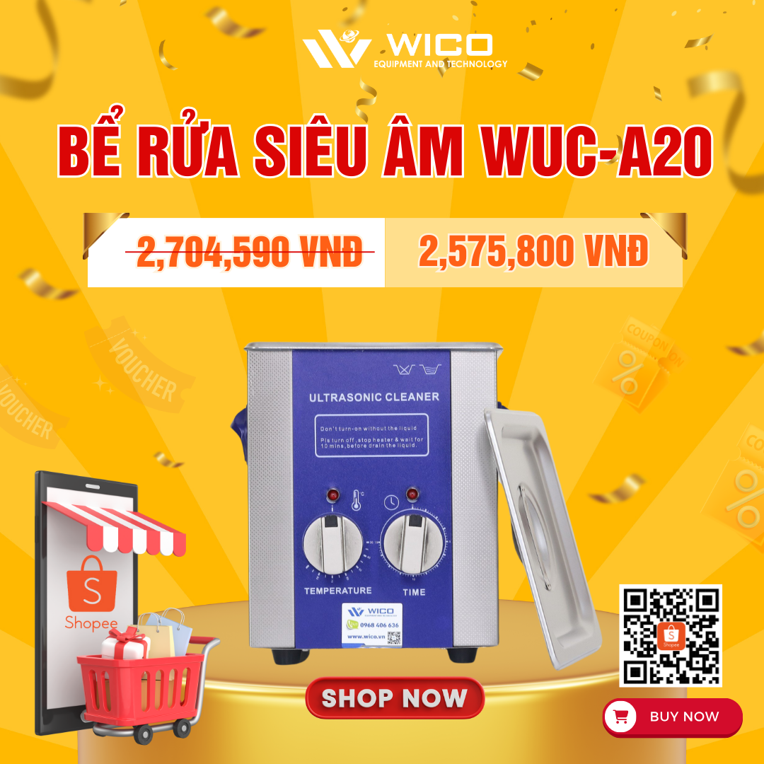 Bể rửa siêu âm Jiayuanda WUC-A20