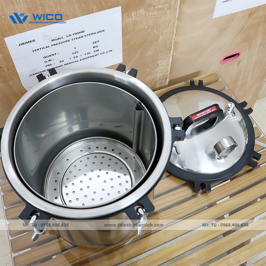 Cấu tạo nồi hấp YX-18LM