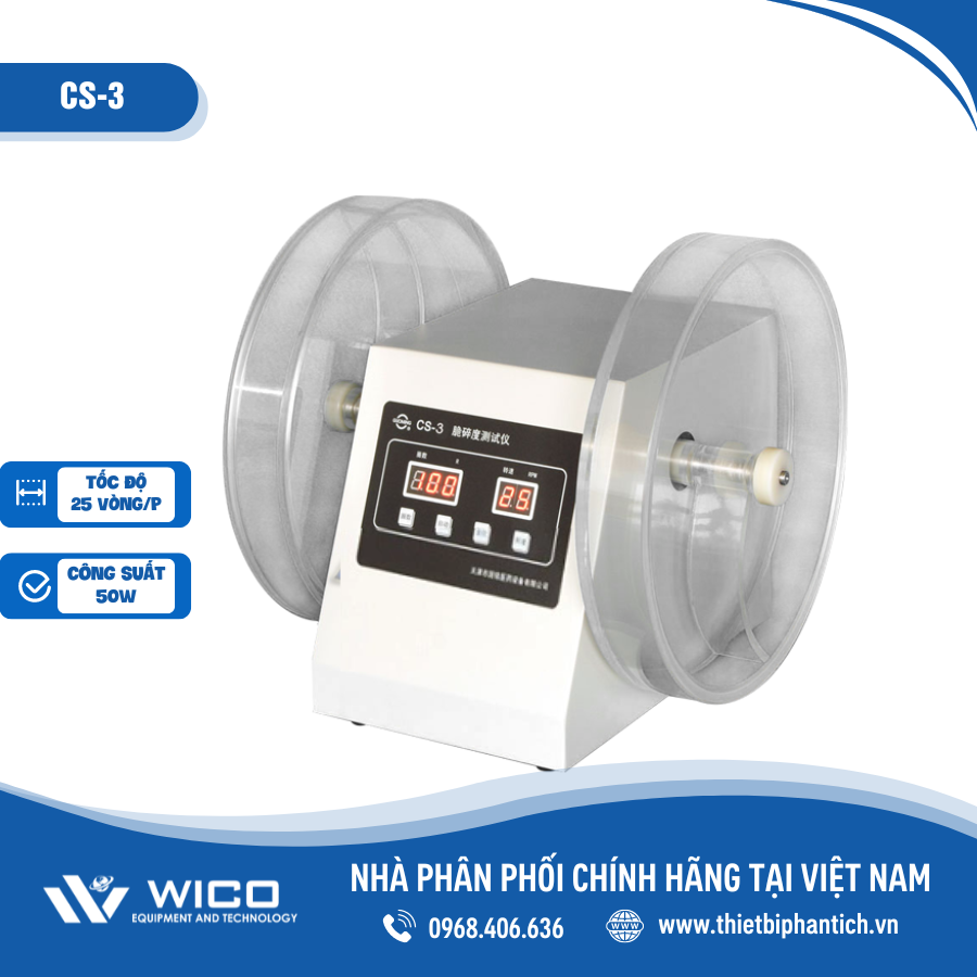 Máy đo độ mài mòn Trung Quốc CS-3