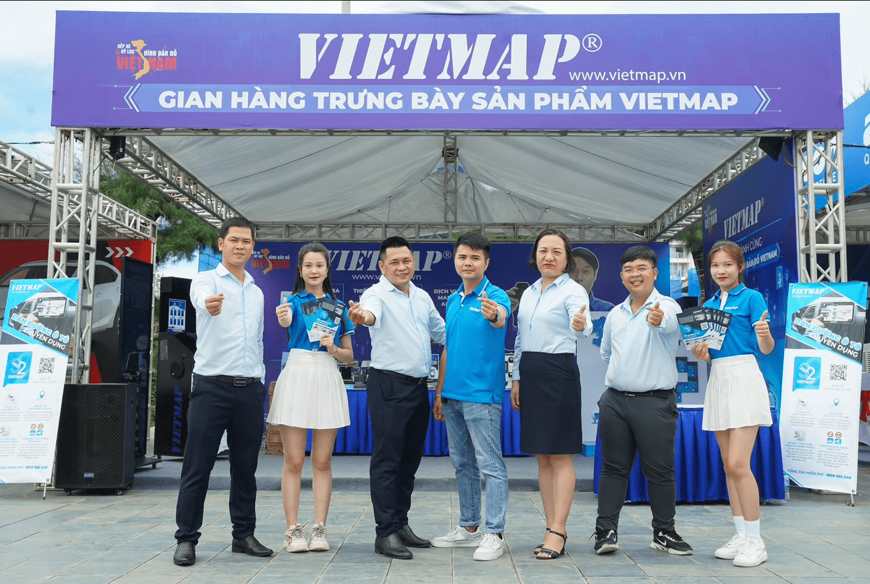 Gian hàng VIETMAP – điểm nhấn tại ngày hội kỷ lục xếp xe