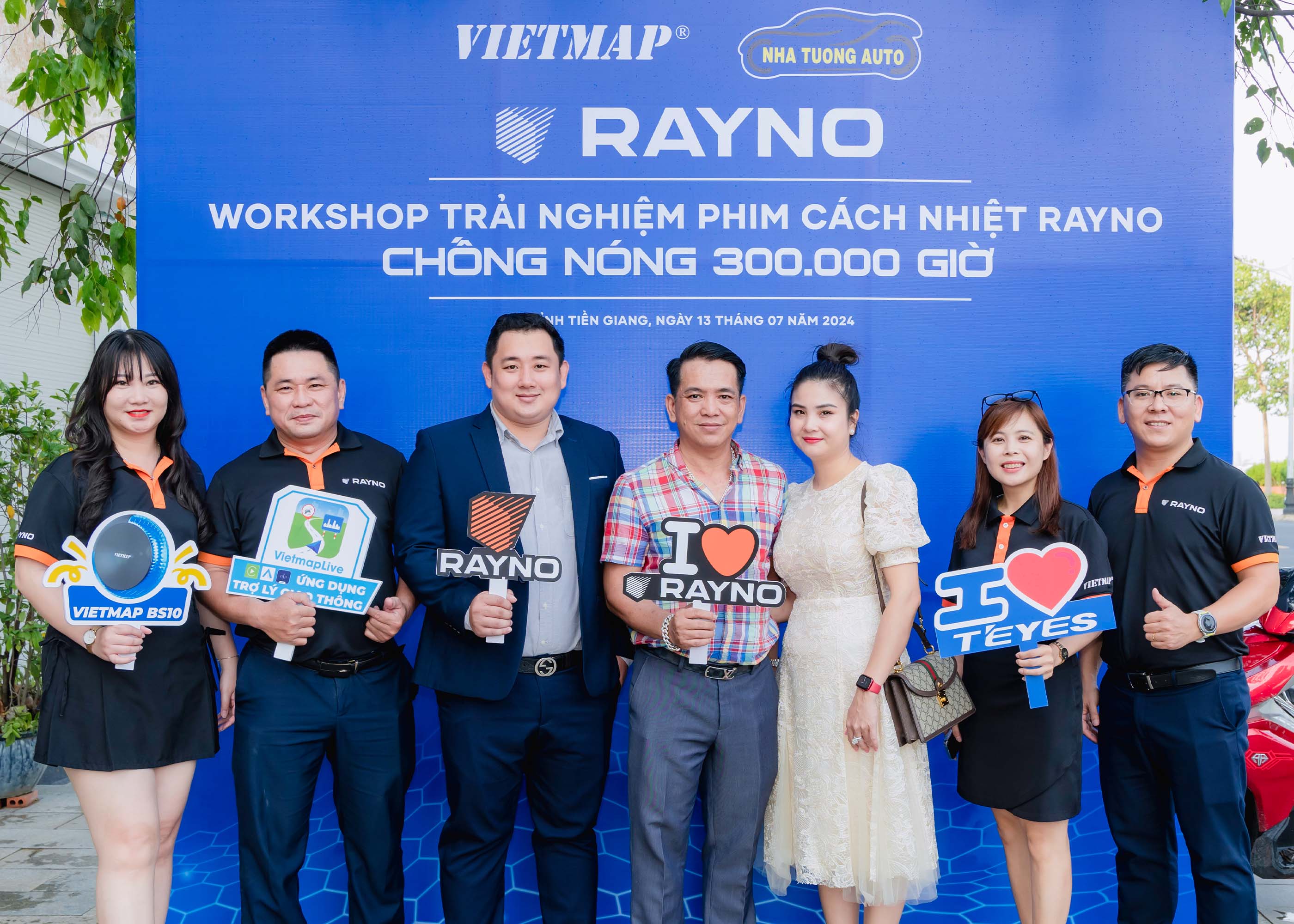 Rayno Việt Nam – Vietmap tổ chức workshop trải nghiệm phim cách nhiệt Rayno tại Nhã Tường Auto