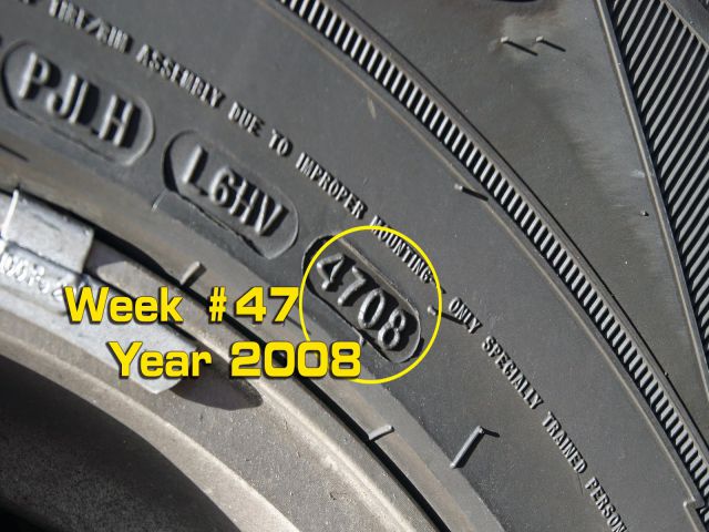 Hướng dẫn cách tính tuổi của lốp xe ô tô chi tiết, chính xác