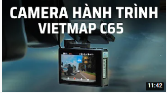 Trên tay Camera hành trình VIETMAP C65 kiêm trợ lý nhắc thông tin giao thông