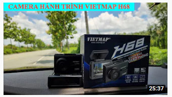Vietmap H68| Camera hành trình thông minh, kết nối được với điện thoại và cảnh báo giao thông