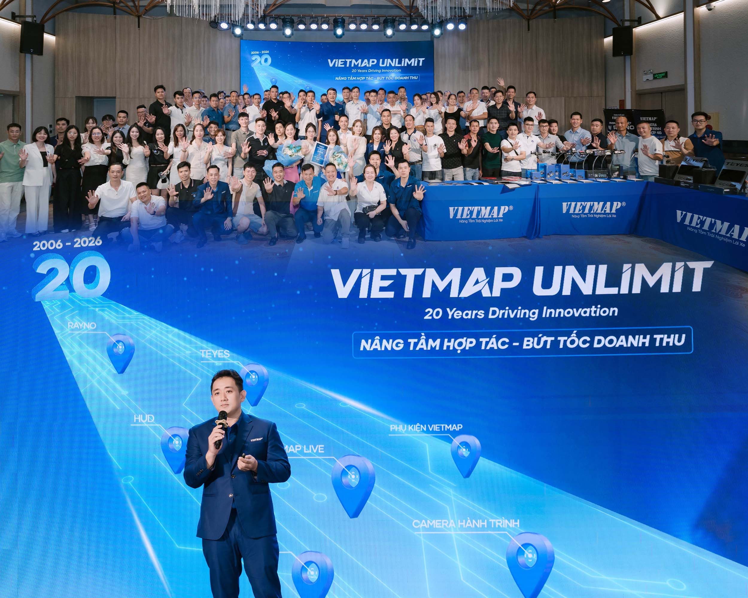 VIETMAP Unlimit 2026 tại Hà Nội: Nâng tầm hợp tác, bứt tốc doanh thu cùng hơn 200 đối tác