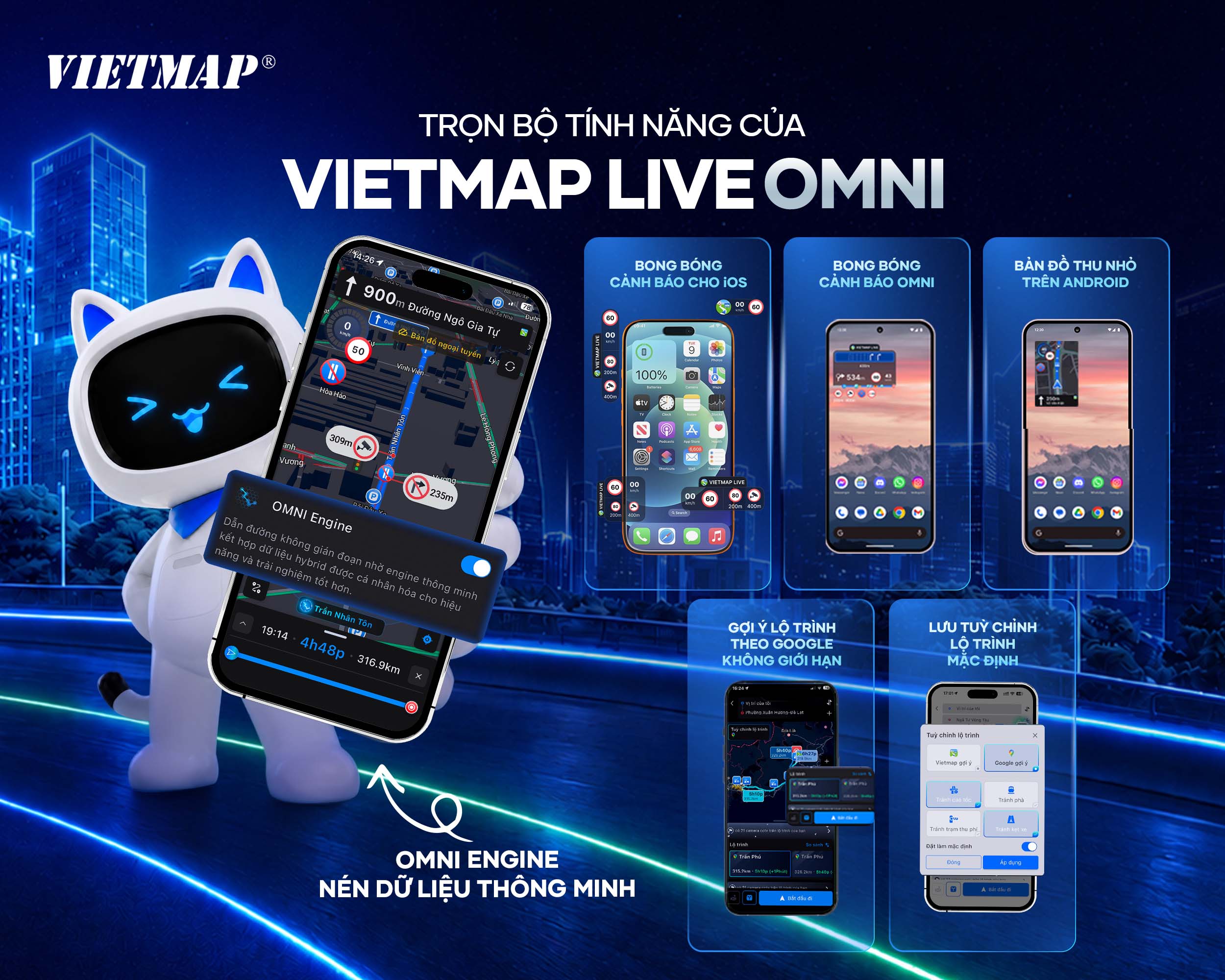 RA MẮT VIETMAP LIVE OMNI: BƯỚC TIẾN MỚI CHO TRẢI NGHIỆM TRỢ LÁI TOÀN DIỆN