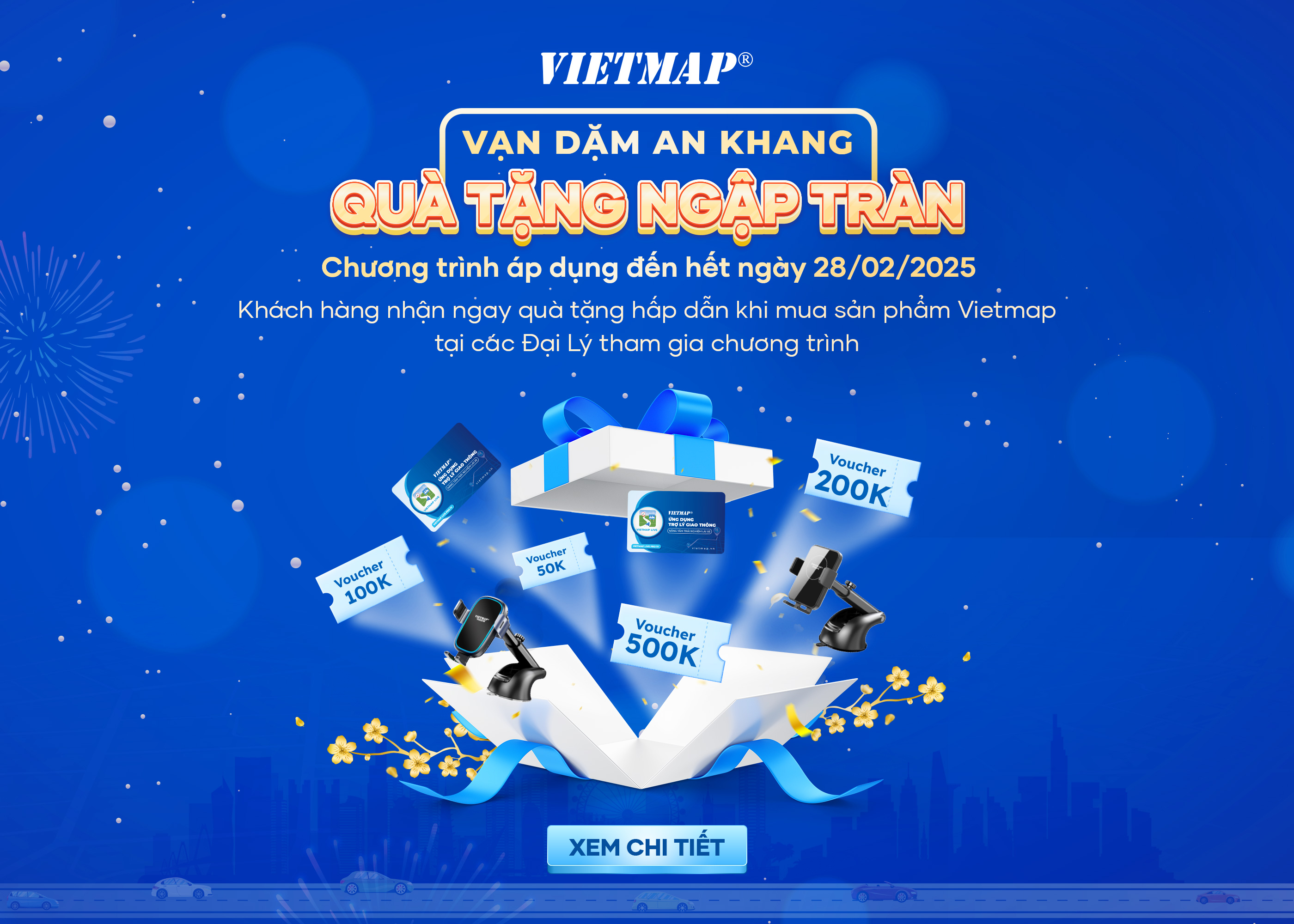 CHƯƠNG TRÌNH ƯU ĐÃI “VẠN DẶM AN KHANG, QUÀ TẶNG NGẬP TRÀN”