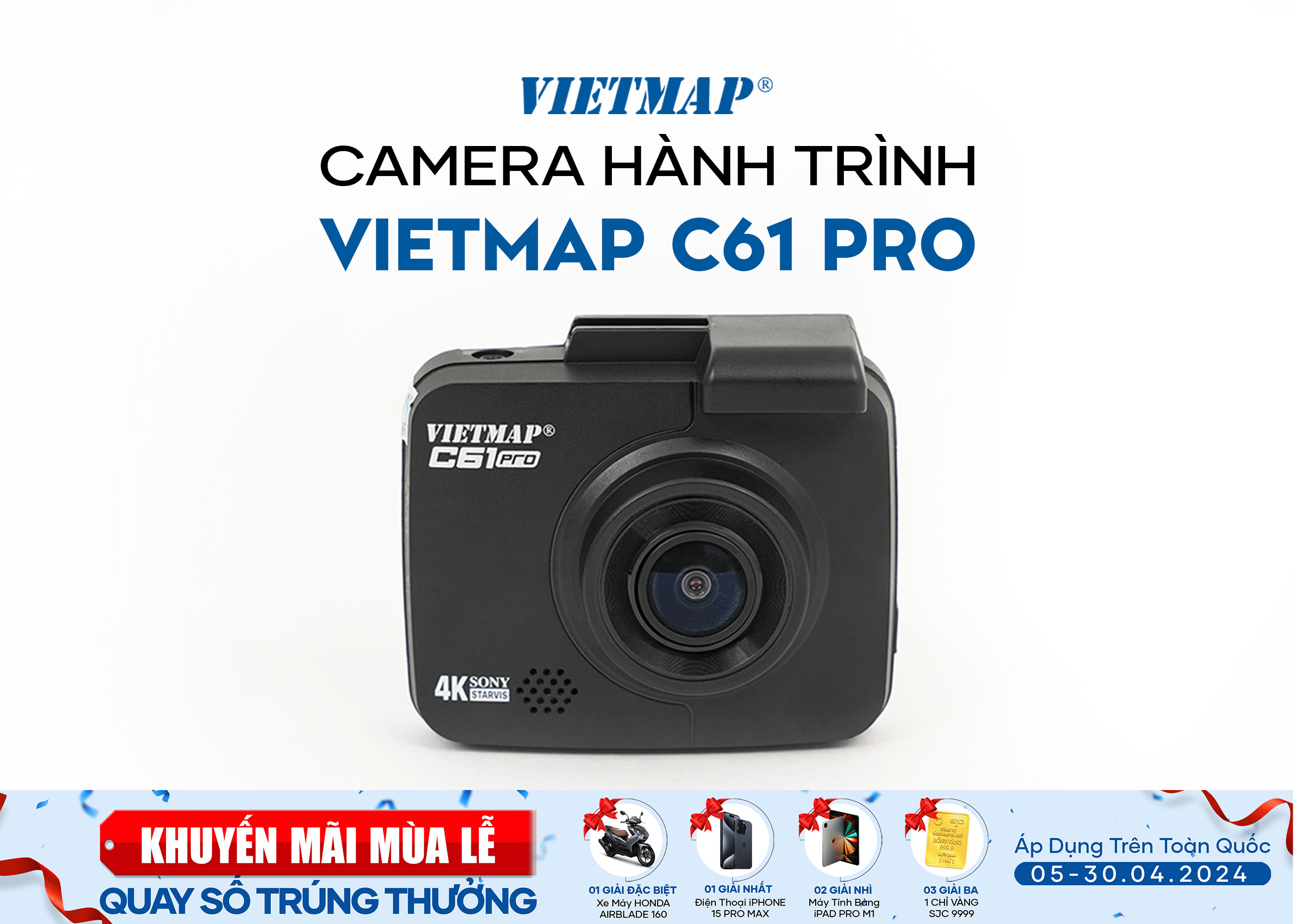 TOP 4 LỢI ÍCH CỦA CAMERA HÀNH TRÌNH VIETMAP C61 PRO