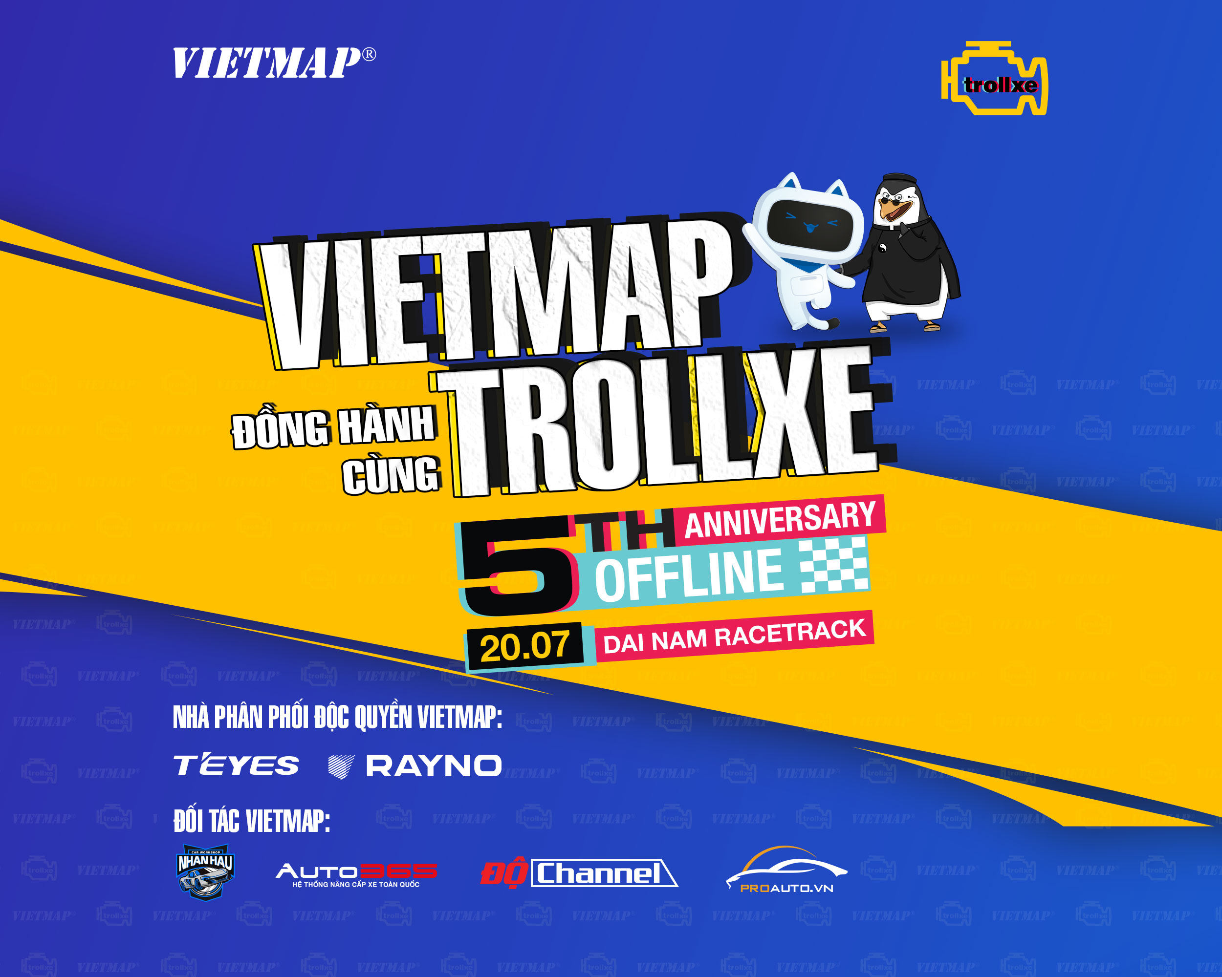 Ngày hội công nghệ và trải nghiệm - Vietmap x Troll Xe: Sự kiện lớn nhất mùa hè sắp diễn ra tại Đại Nam