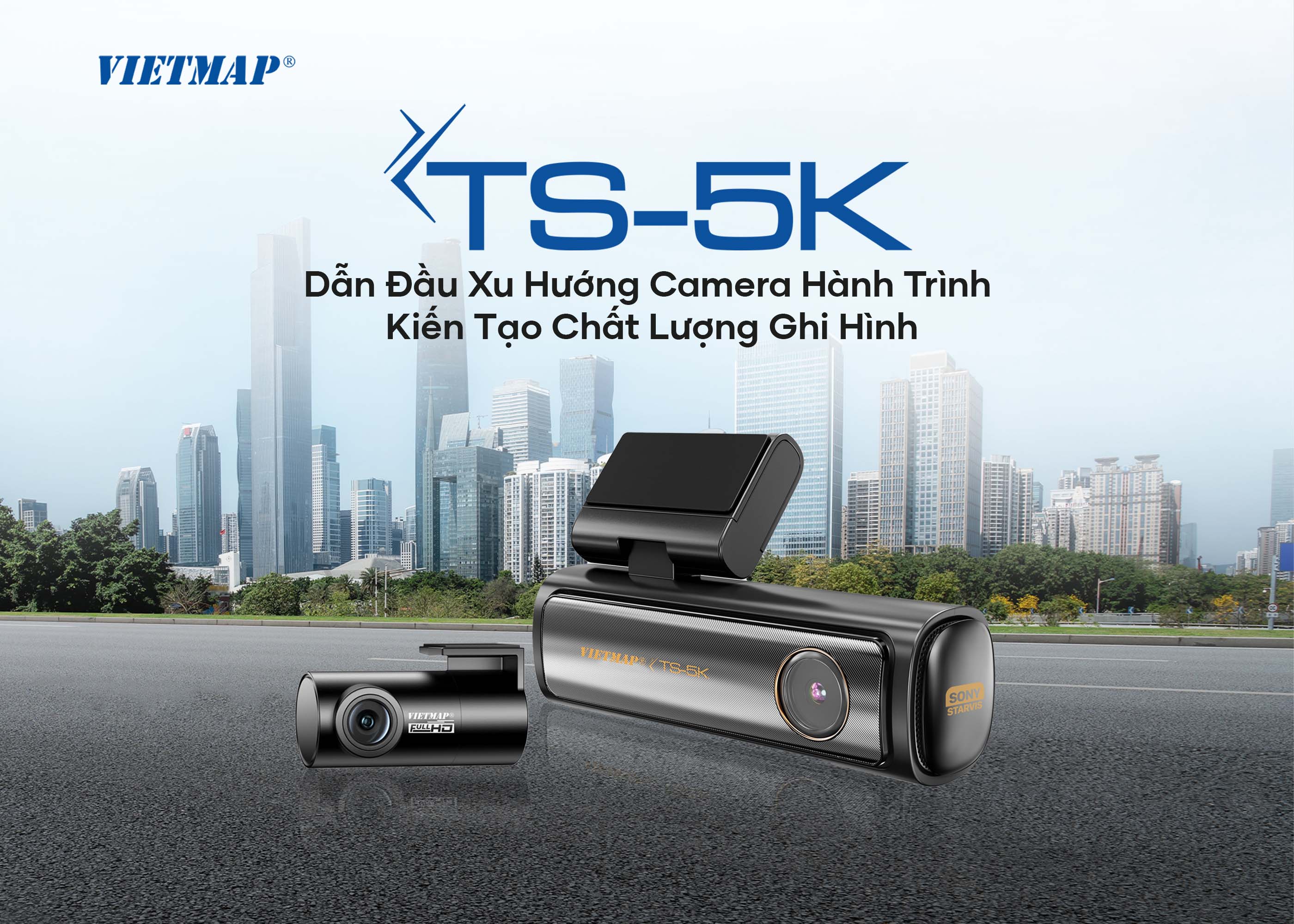 Độc quyền công nghệ: Camera hành trình TS-5K khác biệt tạo xu hướng