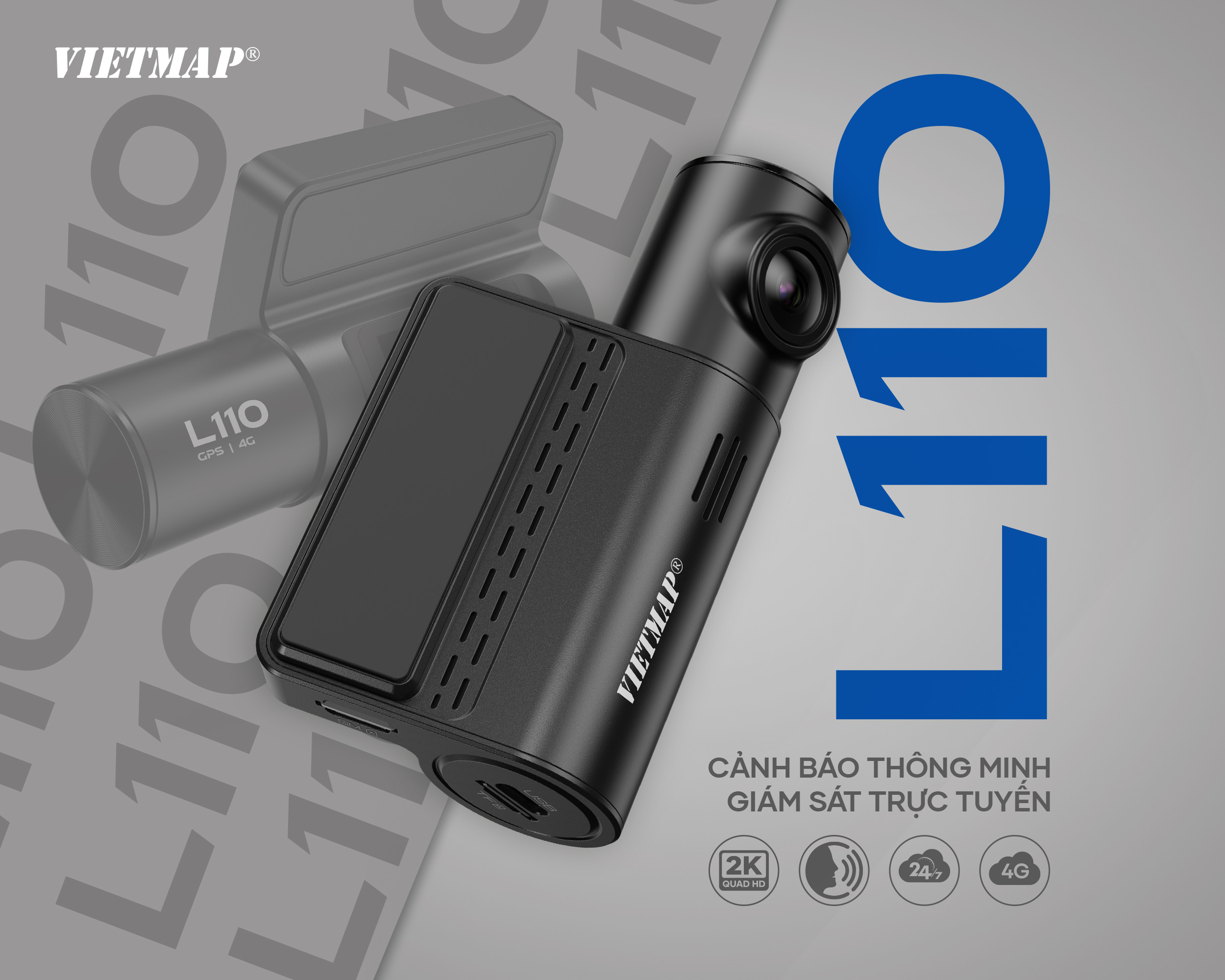 RA MẮT VIETMAP L110: CAMERA HÀNH TRÌNH THẾ HỆ MỚI – CHỦ ĐỘNG GIÁM SÁT TỪ XA, NÂNG CHUẨN AN TOÀN CHO MỌI HÀNH TRÌNH