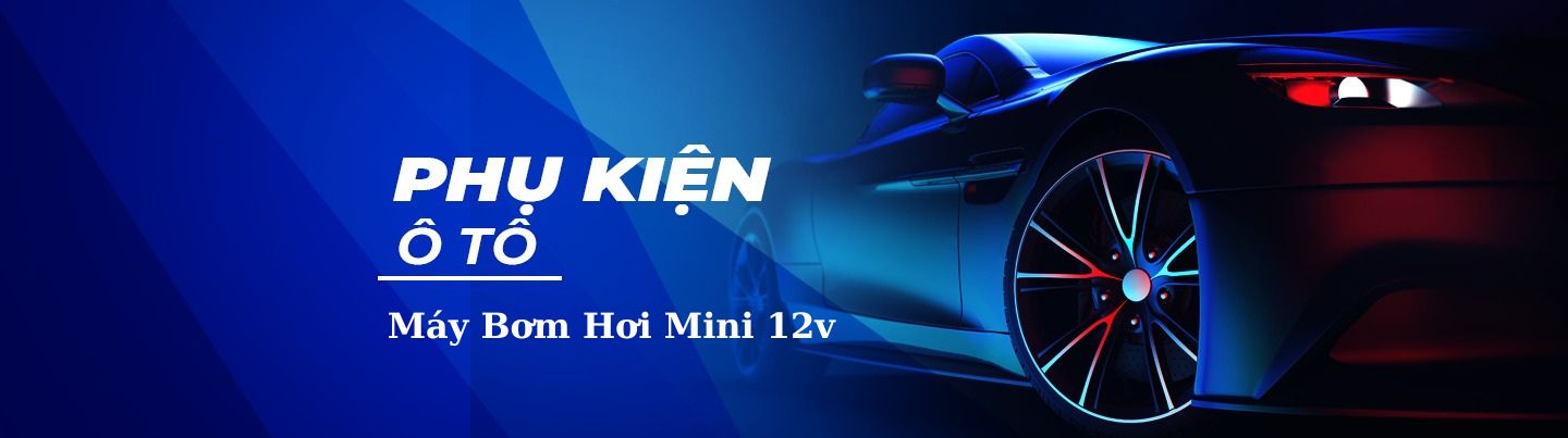 Máy bơm hơi mini 12v