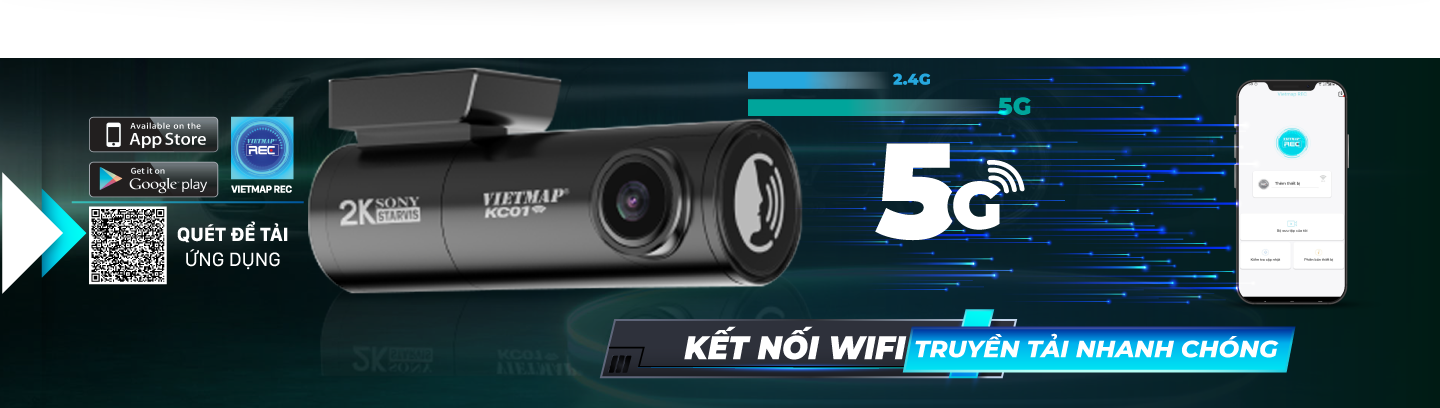 Kết nối Wifi, truyền tải dữ liệu nhanh chóng