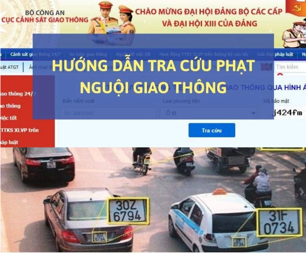 Hướng dẫn] Cách tra cứu ôtô có vi phạm giao thông hay không?