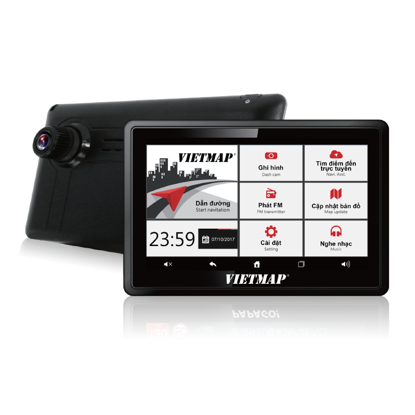 CAMERA VIETMAP W810 GHI HÌNH FULL HD VÀ DẪN ĐƯỜNG THÔNG MINH