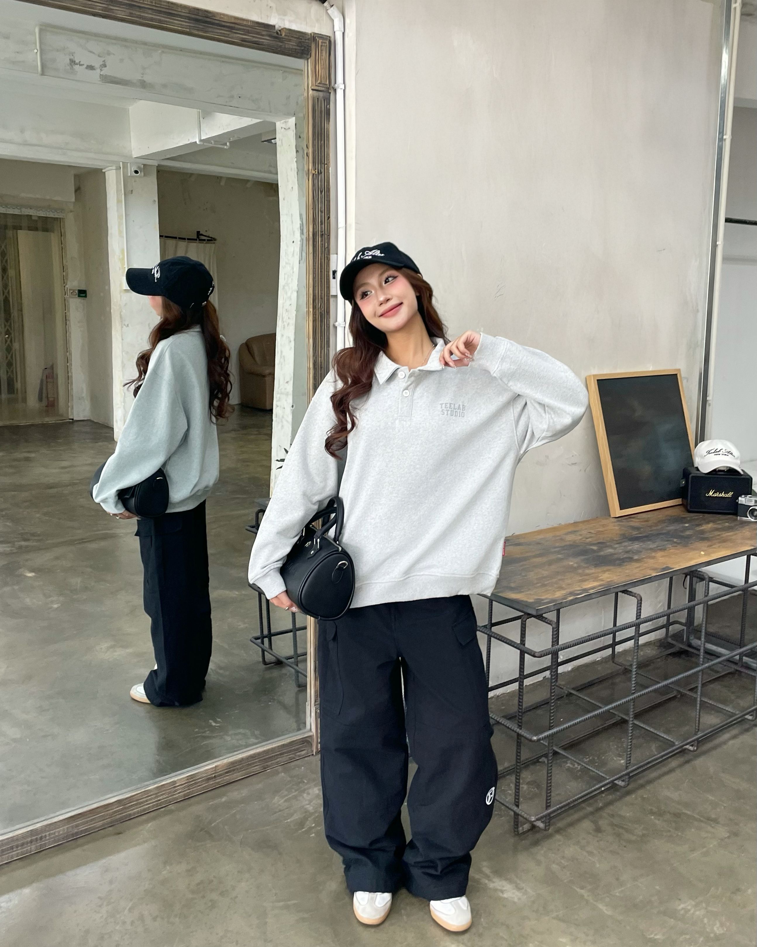 Quần Túi Hộp Local Brand Unisex Teelab Cotton Ripstop PS124