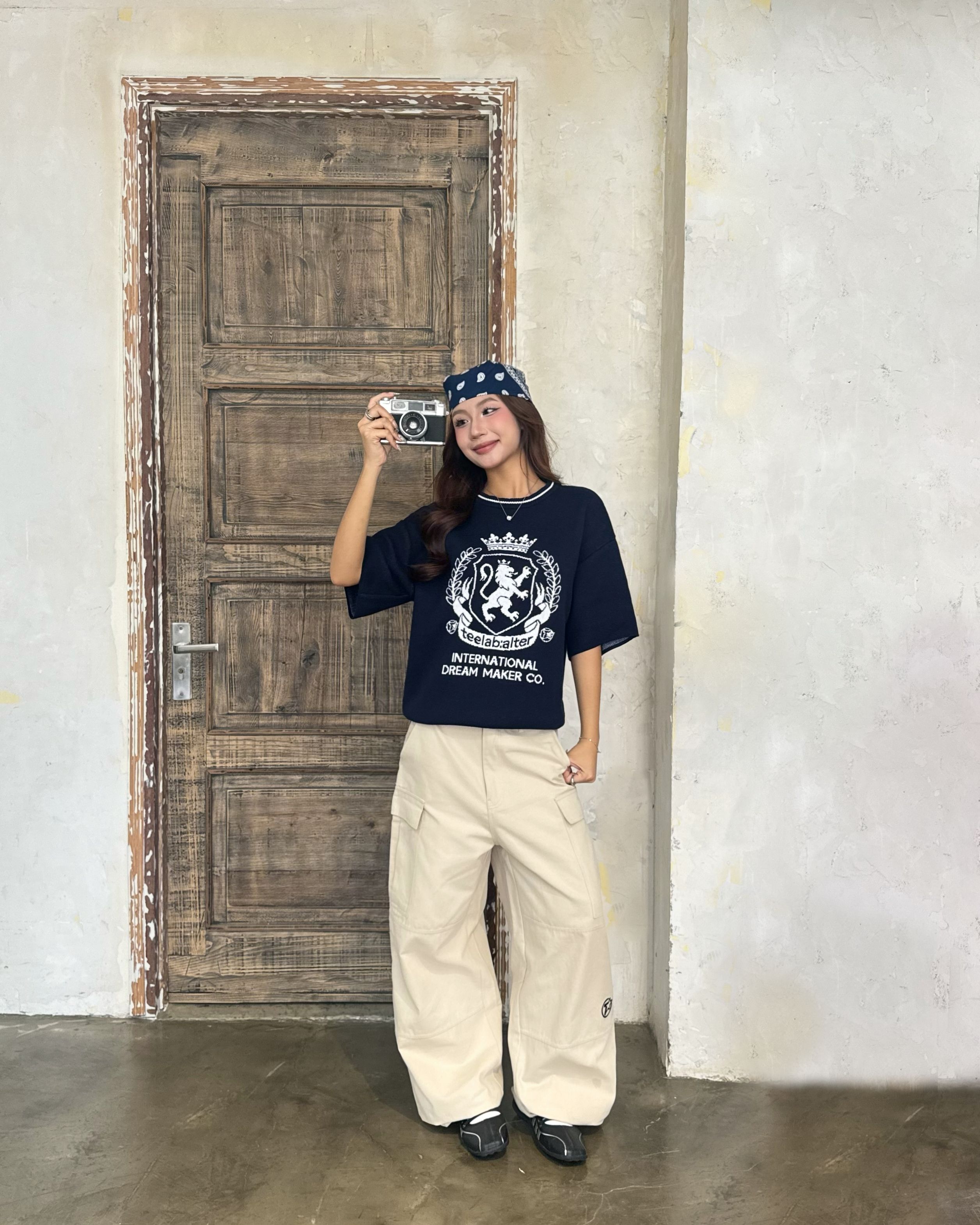 Áo Thun Local Brand Unisex Teelab Crest Knit TS351
