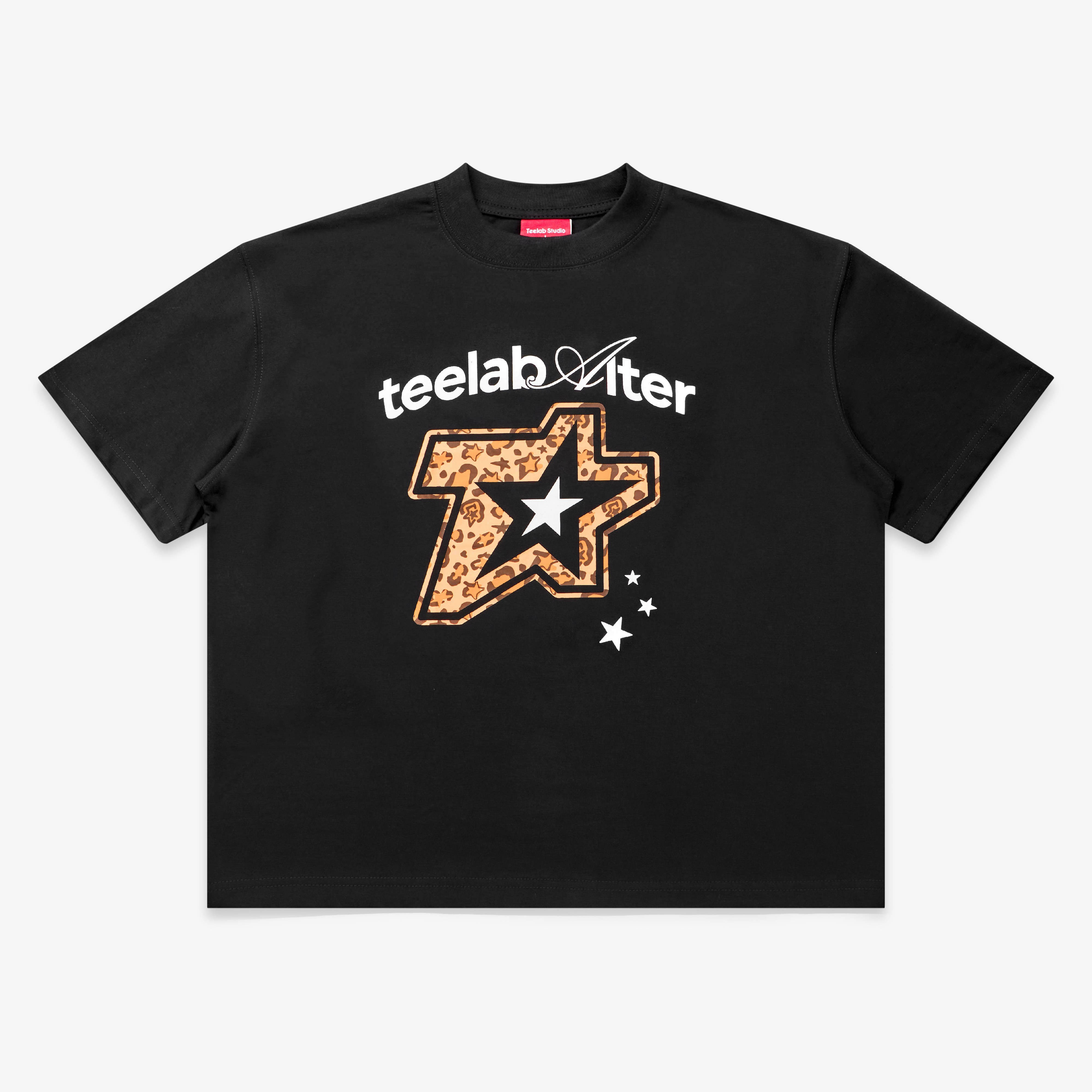 Áo Thun Local Brand Unisex Teelab Leopard Star TS345