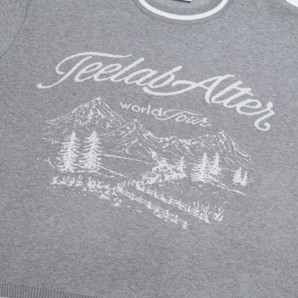 [Tặng Gấu] [Tặng Túi] Áo Sweater Dệt Len Knit Merino Teelab Switzerland Local Brand World Tour Semi-Boxy Unisex HD131