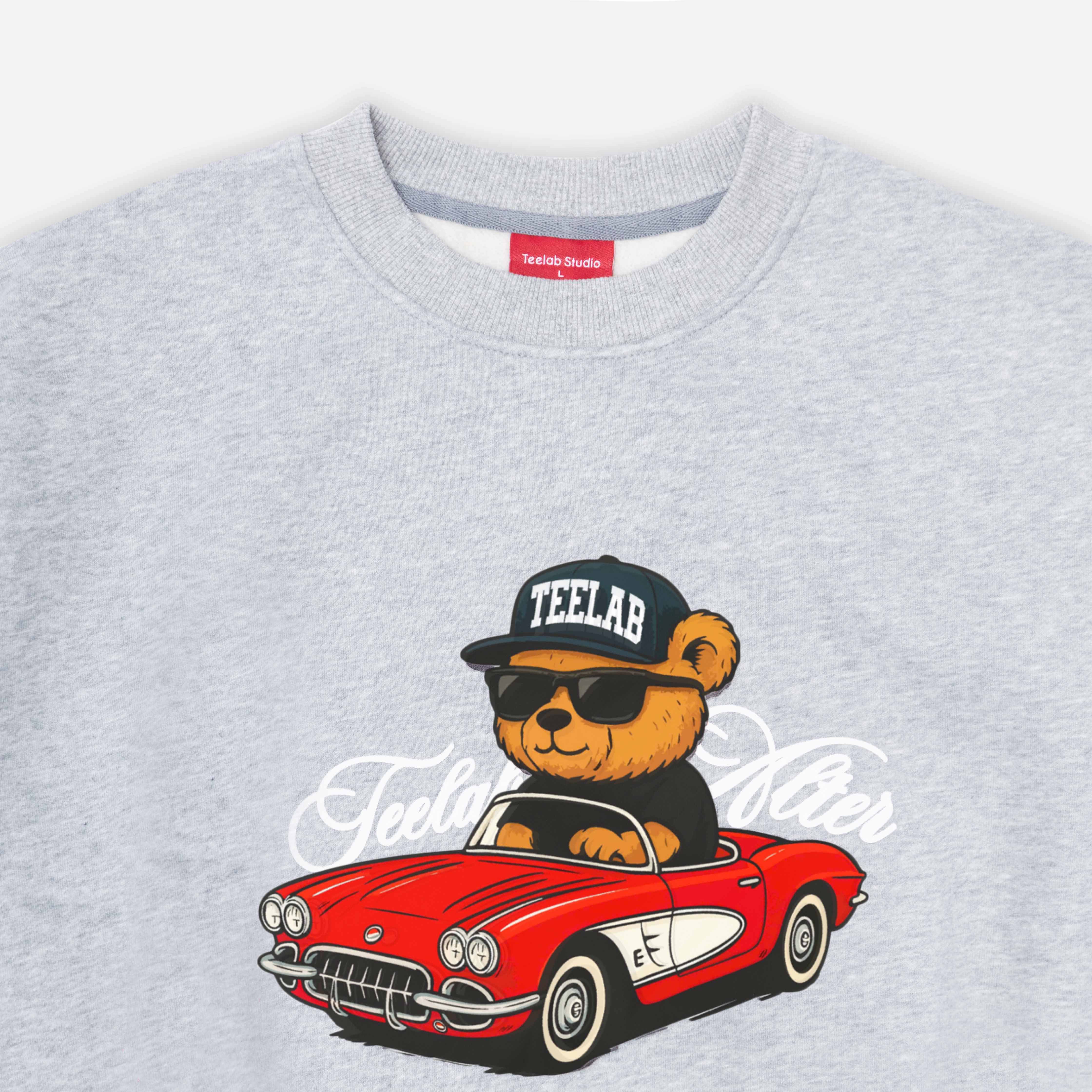 Áo Sweatshirt Local Brand Unisex Teelab Bear HD127