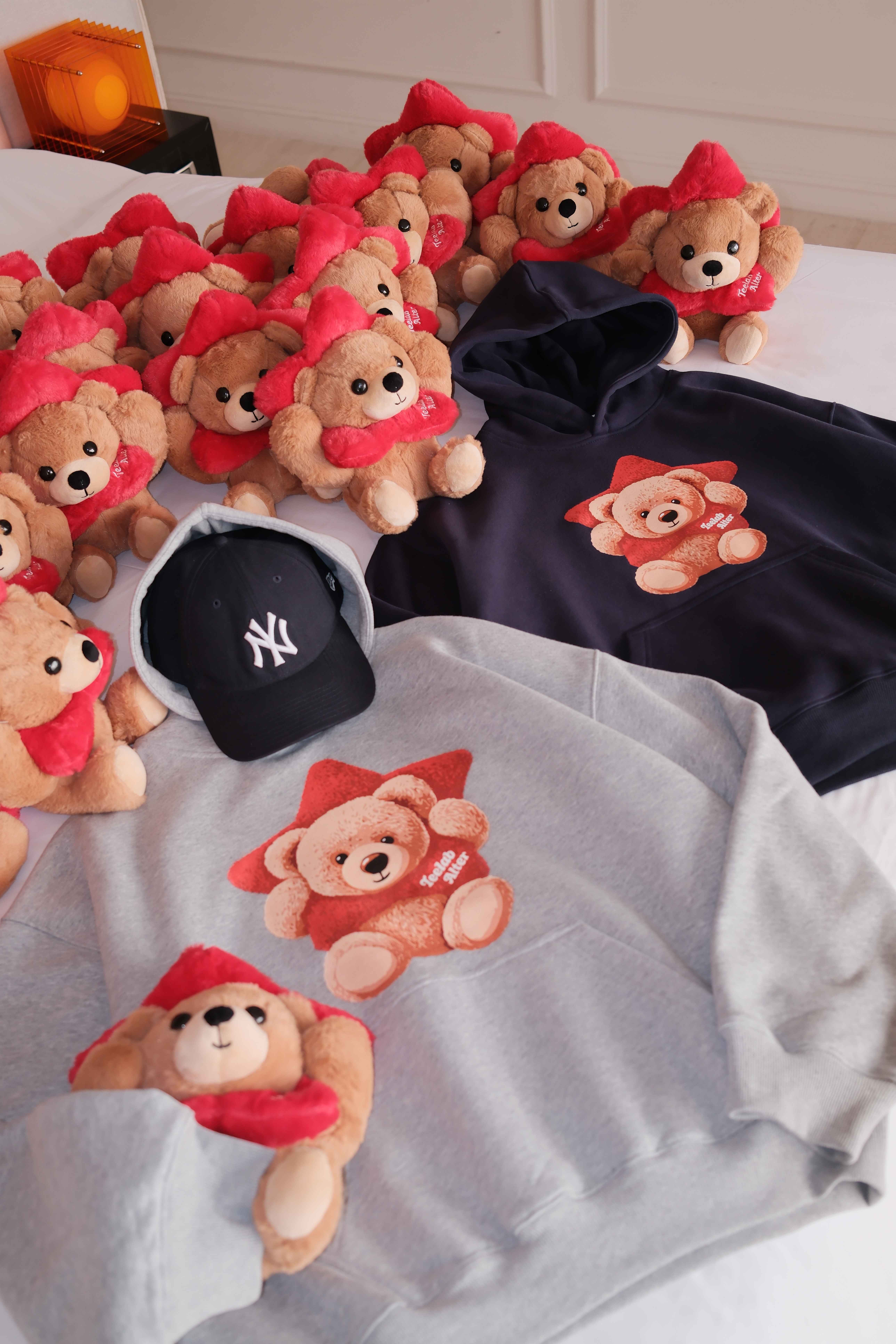 [Tặng Gấu] [Tặng Túi] Áo Hoodie Teelab Alter Semi-boxy Nỉ Bông In Lụa – Teddy Star Collection Unisex HD132