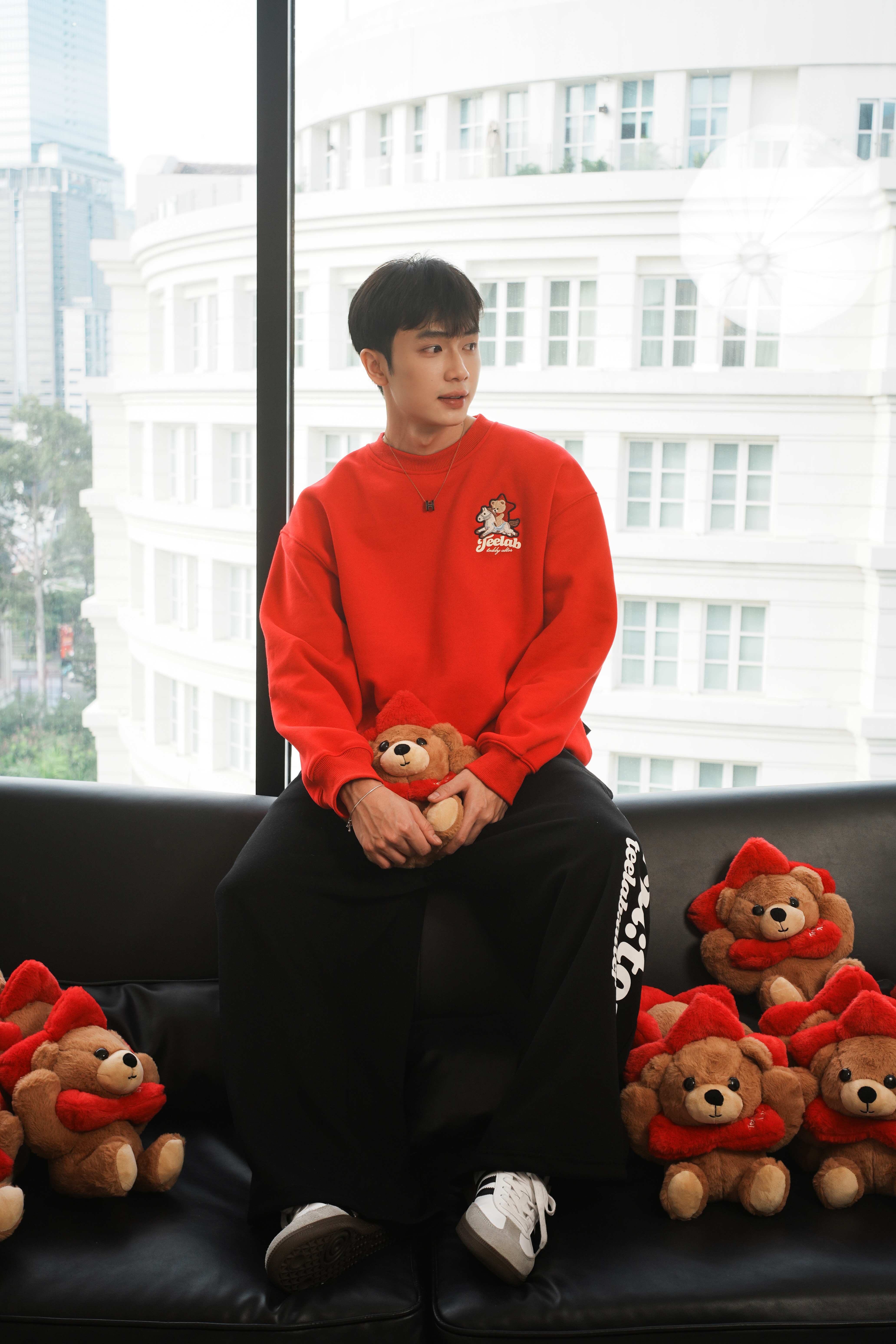 [Tặng Gấu] [Tặng Túi] Áo Sweater Teelab Alter Oversize Nỉ Bông Thêu Teddy TET EDITION Unisex HD137