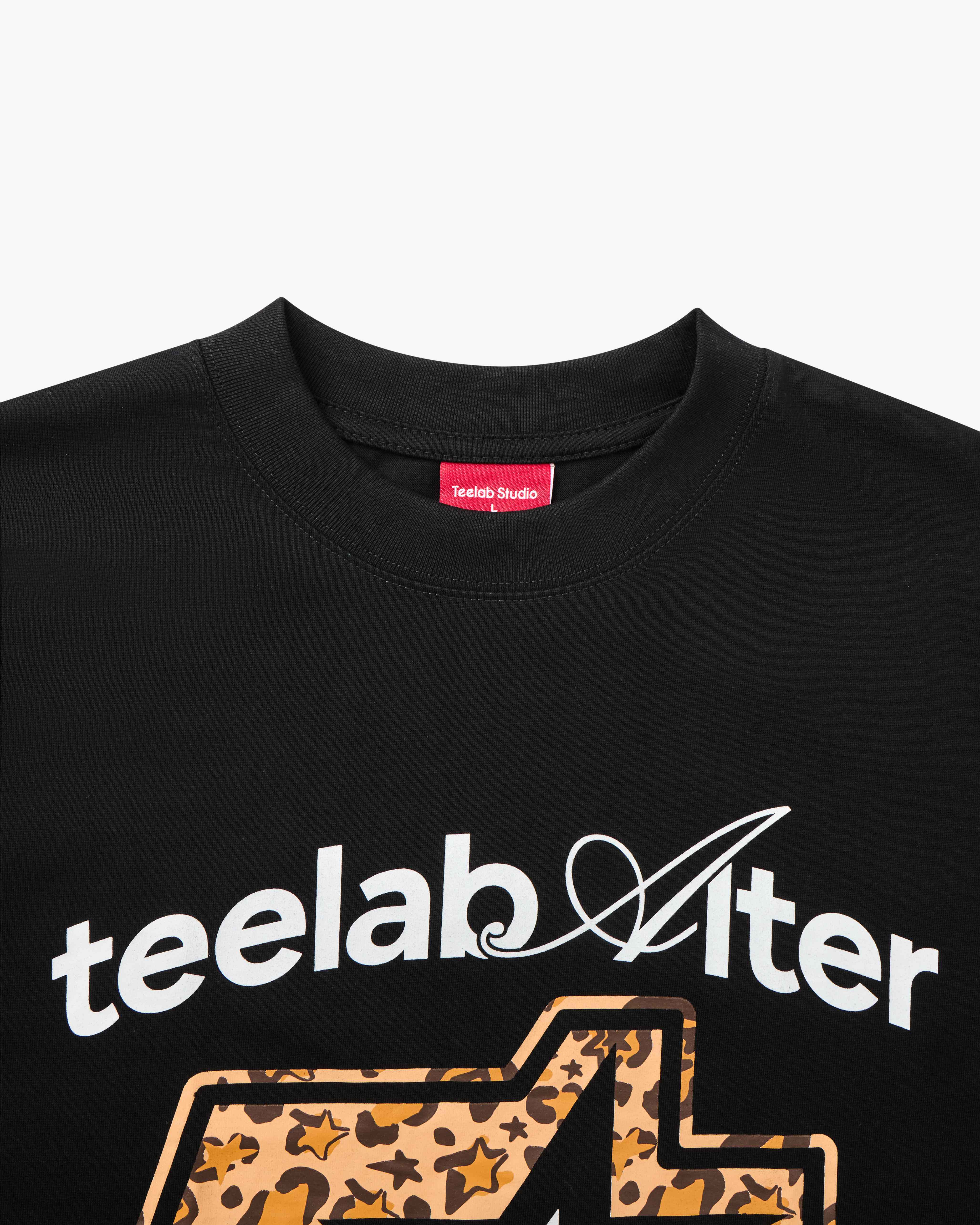 Áo Thun Local Brand Unisex Teelab Leopard Star TS345