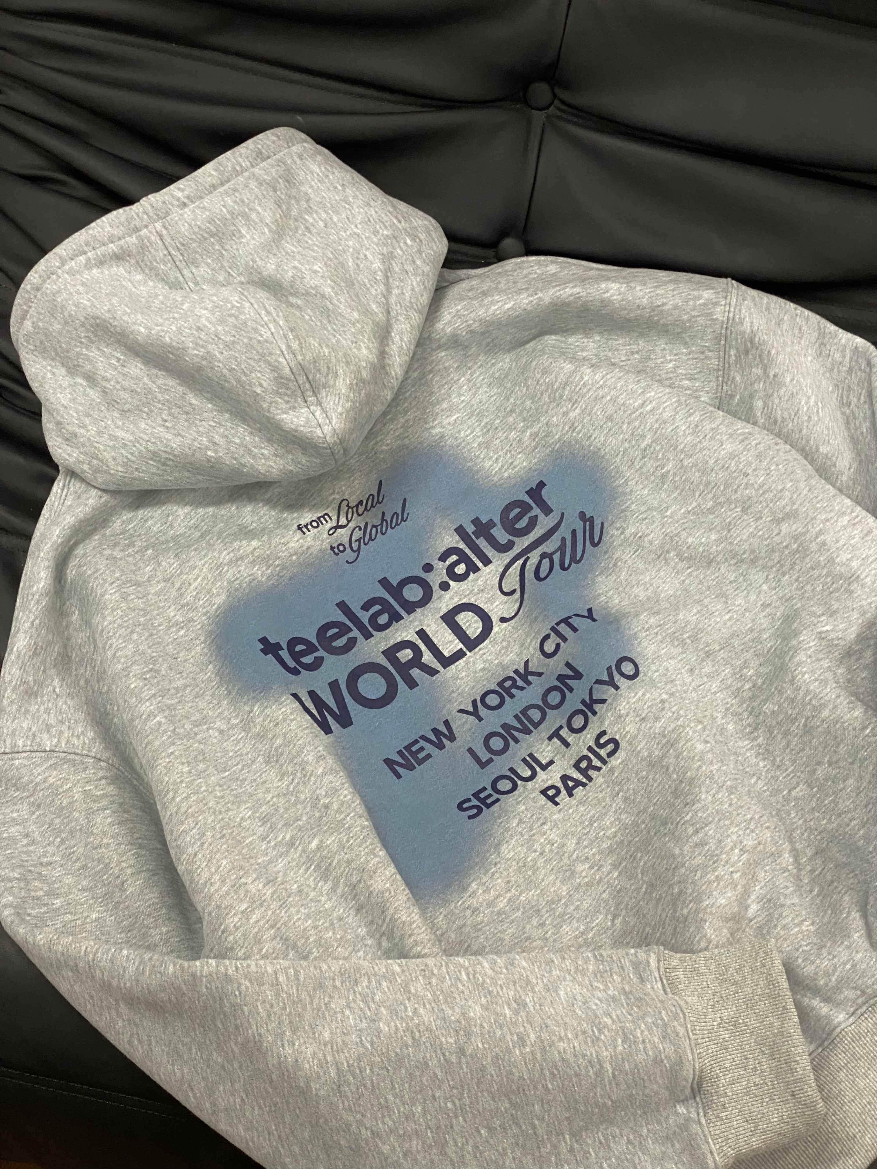 Áo Hoodie Local Brand Unisex Teelab World Tour HD124