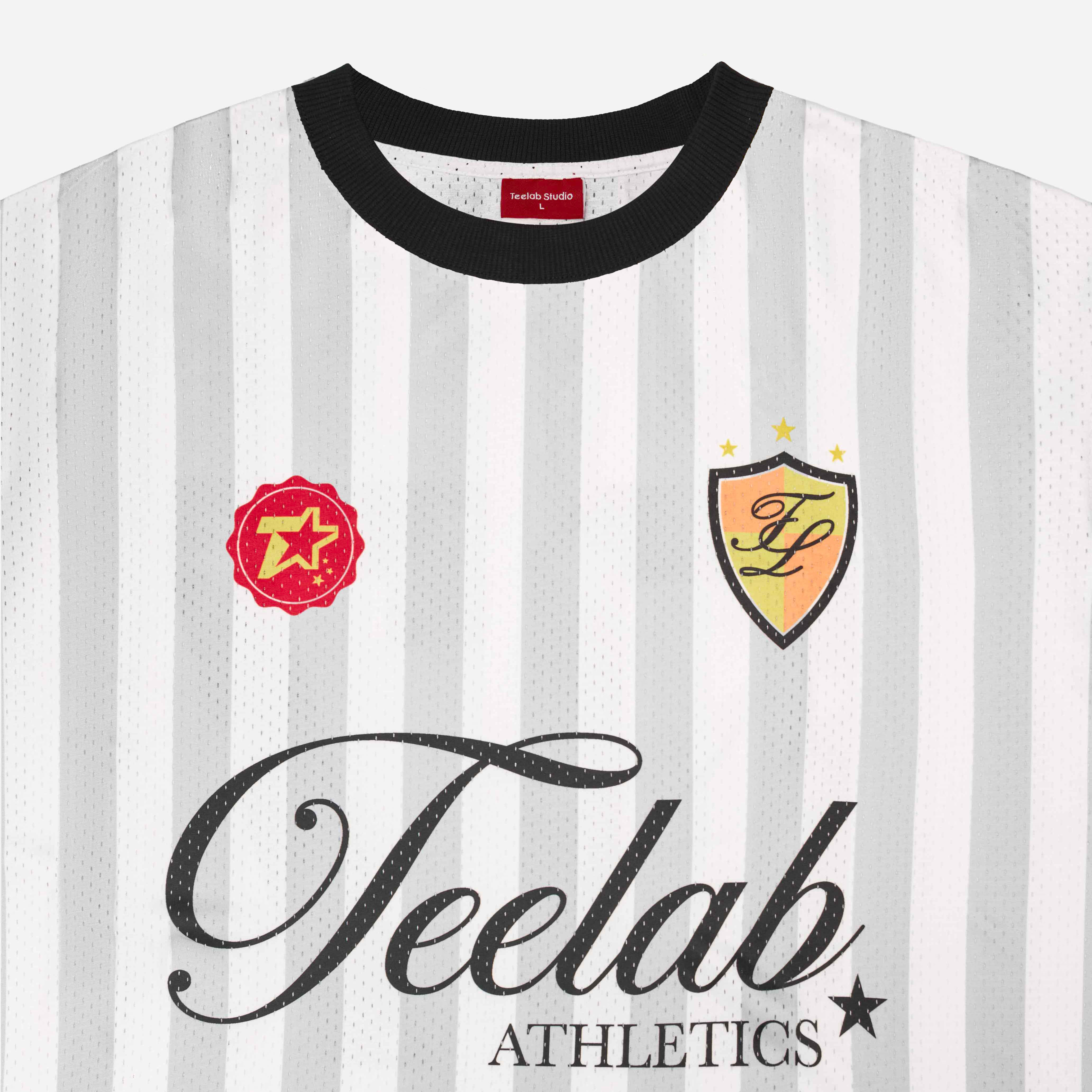 Áo Jersey Sọc Local Brand Unisex Teelab Athletics TS347