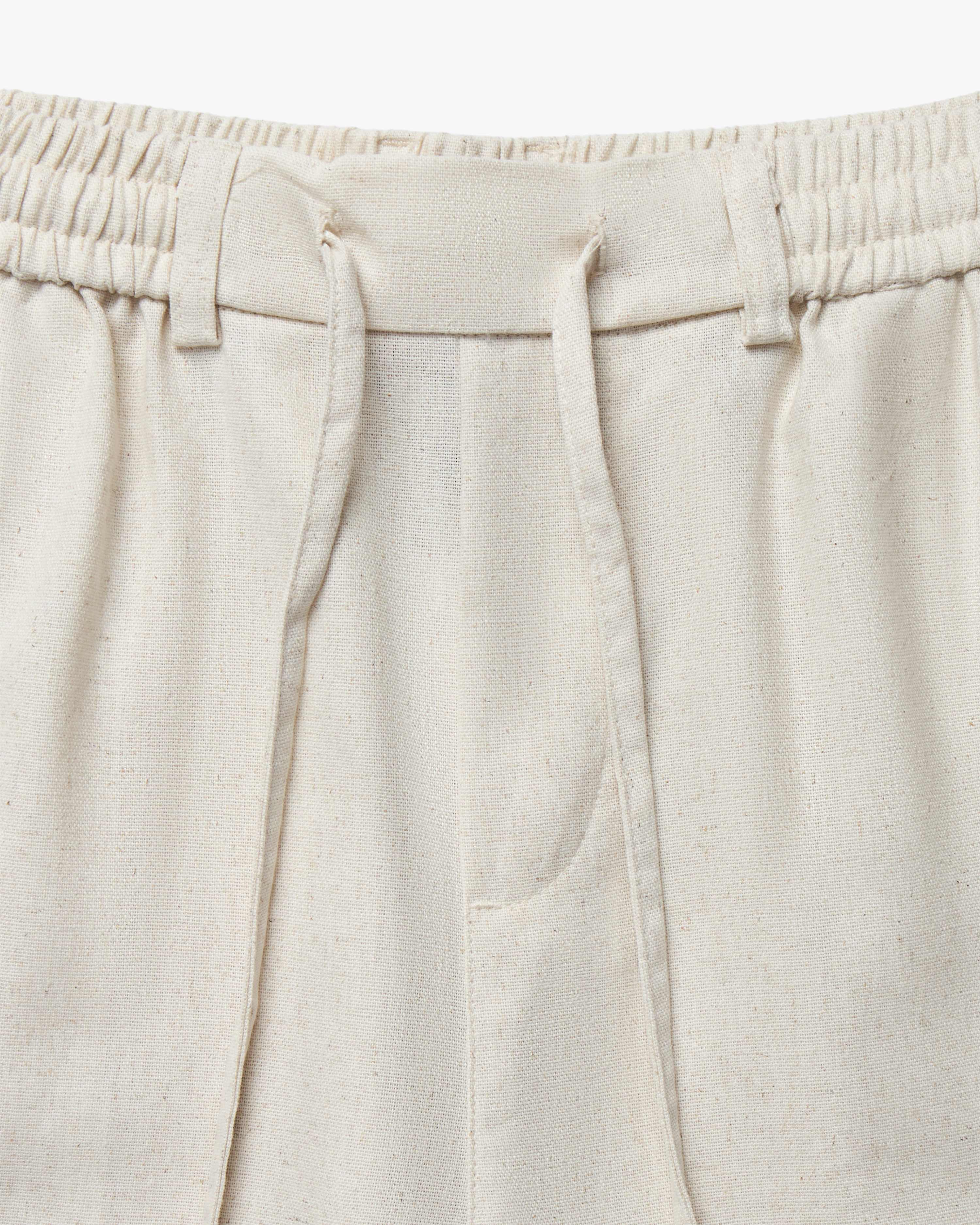Quần Shorts Local Brand Unisex Teelab Linen Shorts PS121