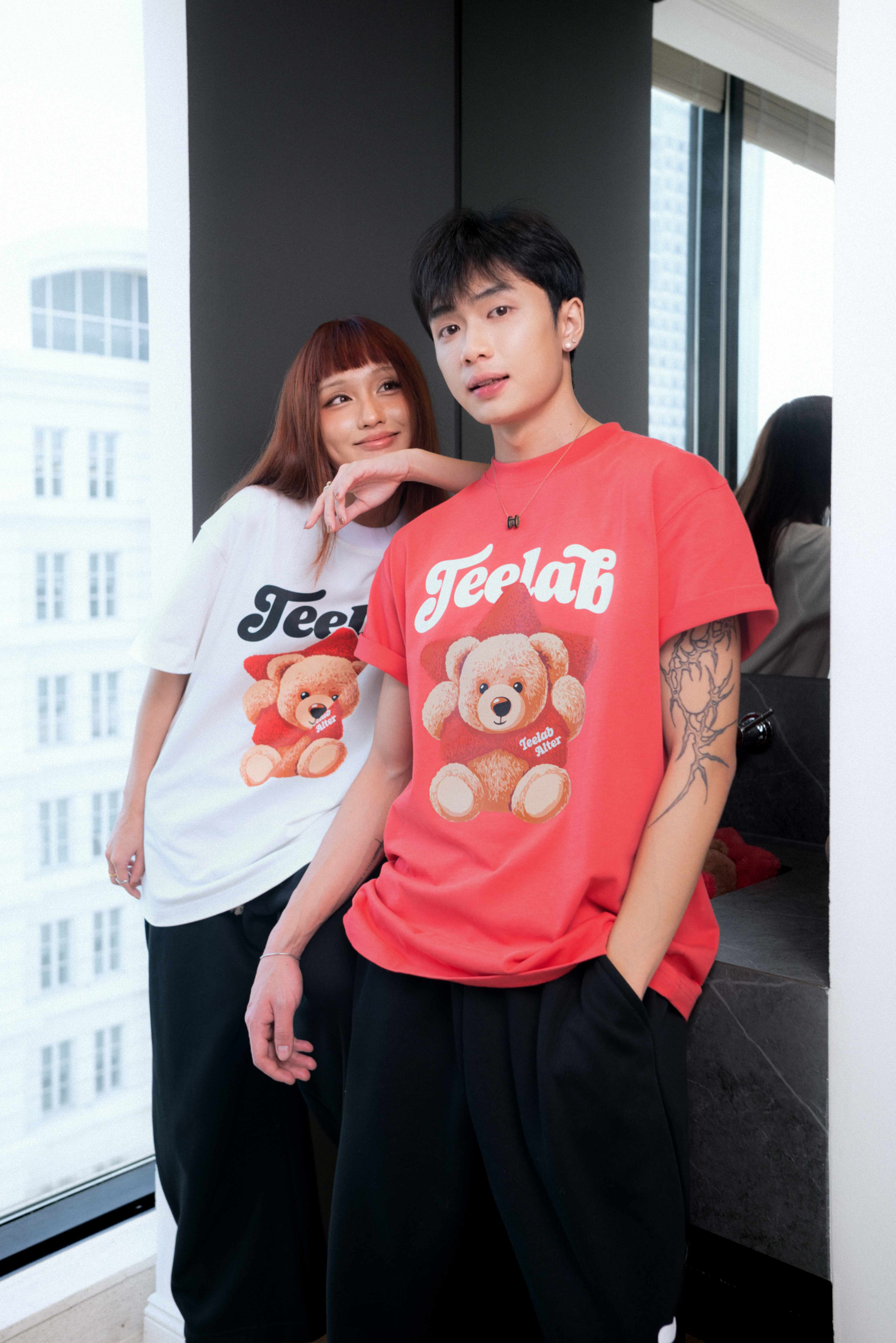 [Tặng Gấu] [Tặng Túi] Áo Thun Oversize Local Brand Unisex Teelab Alter – Teddy Star Collection TS368