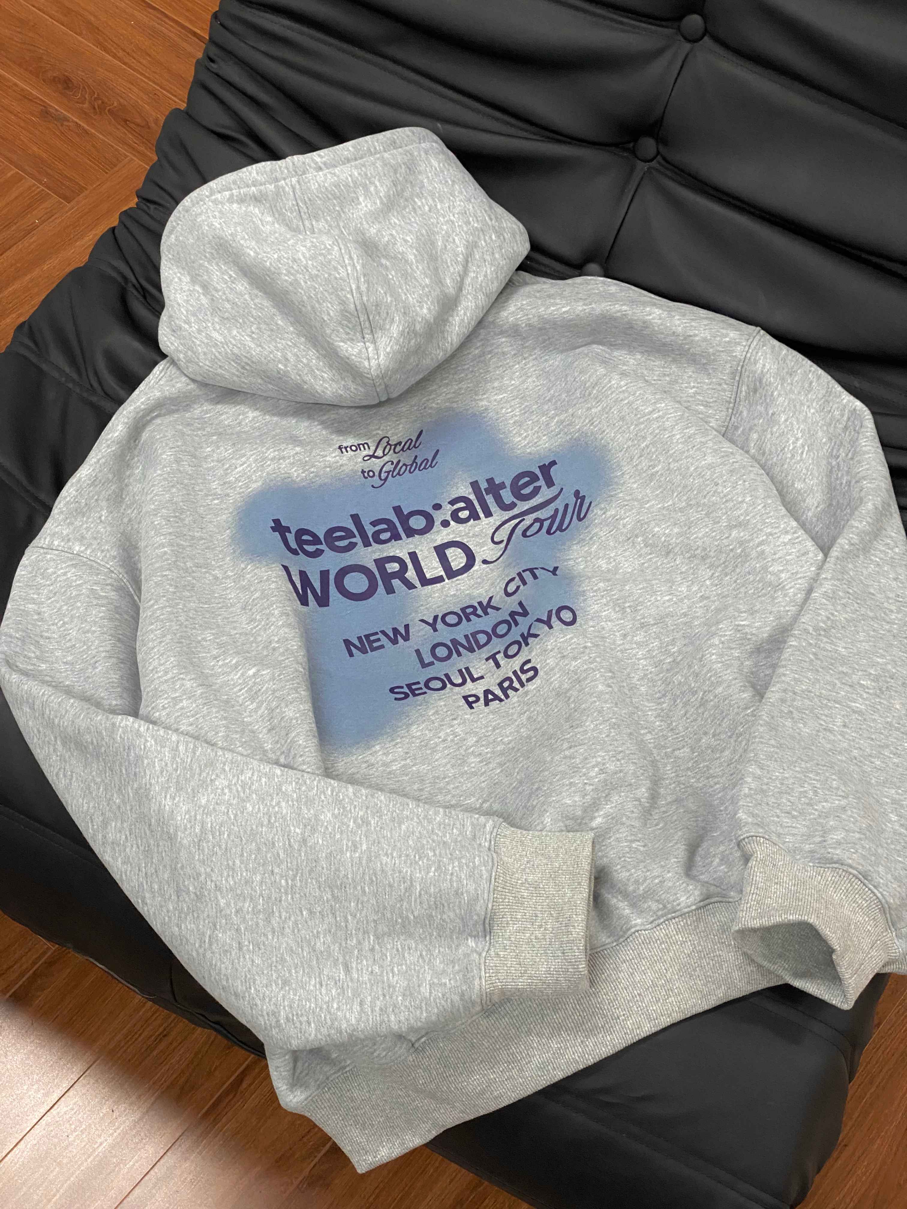 Áo Hoodie Local Brand Unisex Teelab World Tour HD124