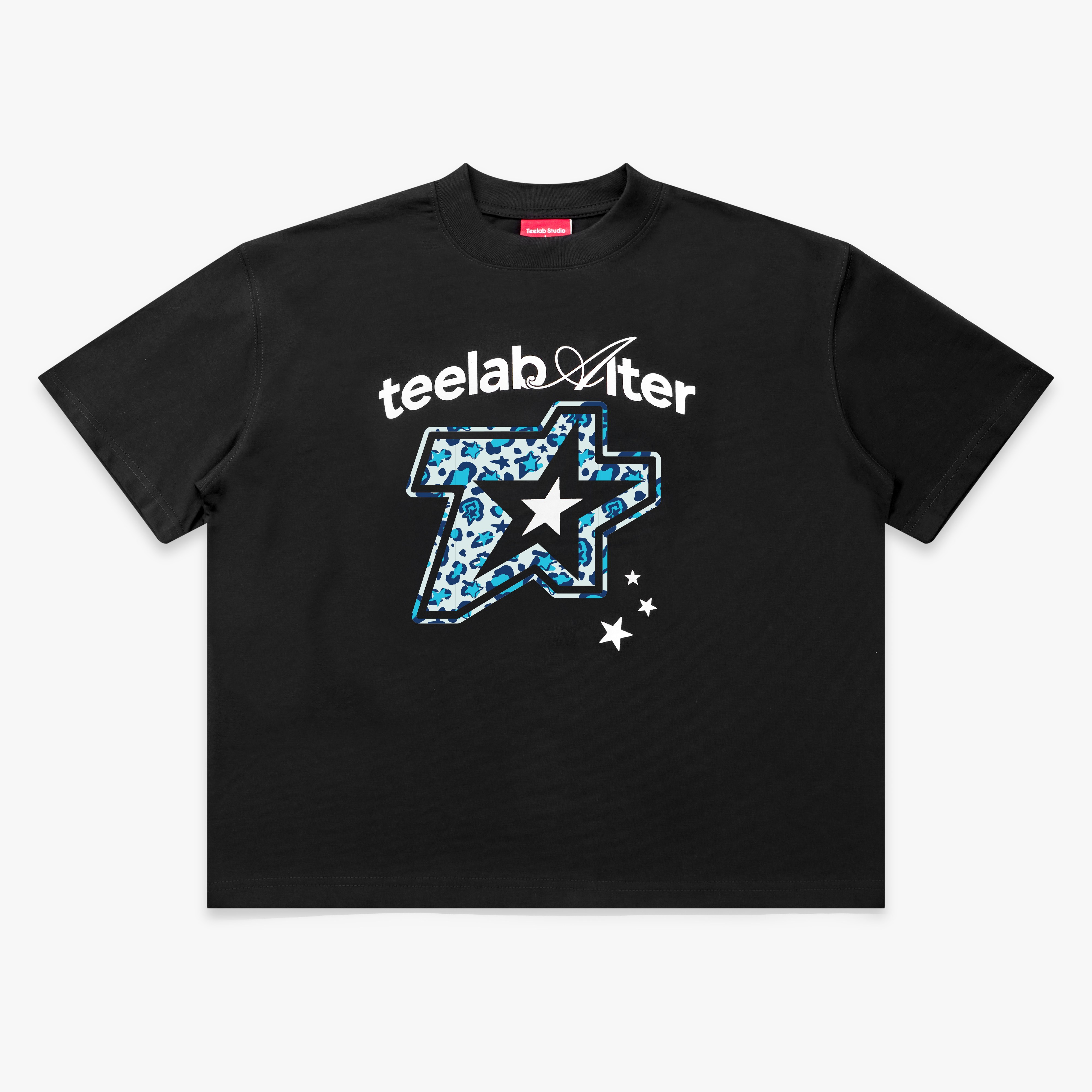 Áo Thun Local Brand Unisex Teelab Leopard Star TS345