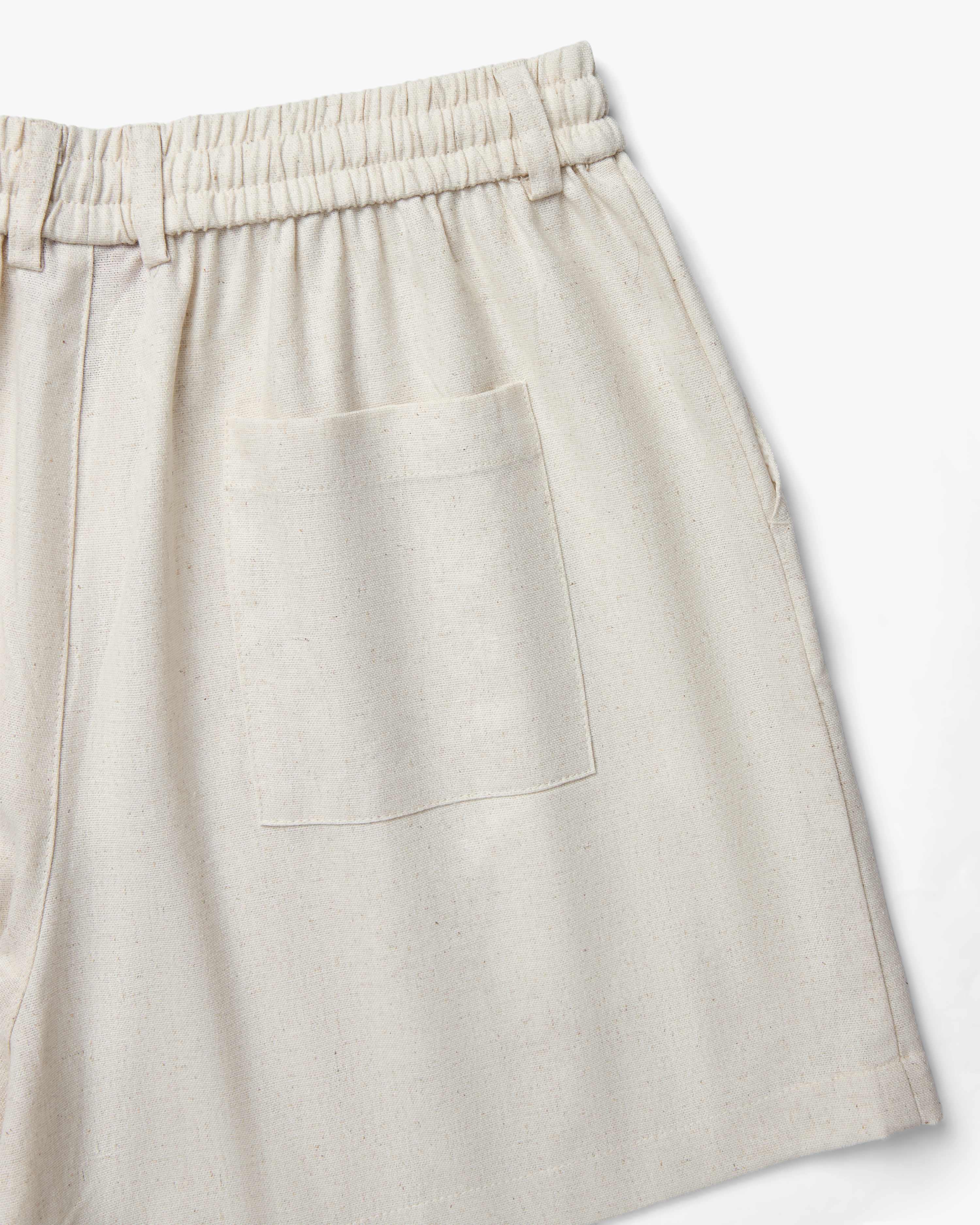 Quần Shorts Local Brand Unisex Teelab Linen Shorts PS121