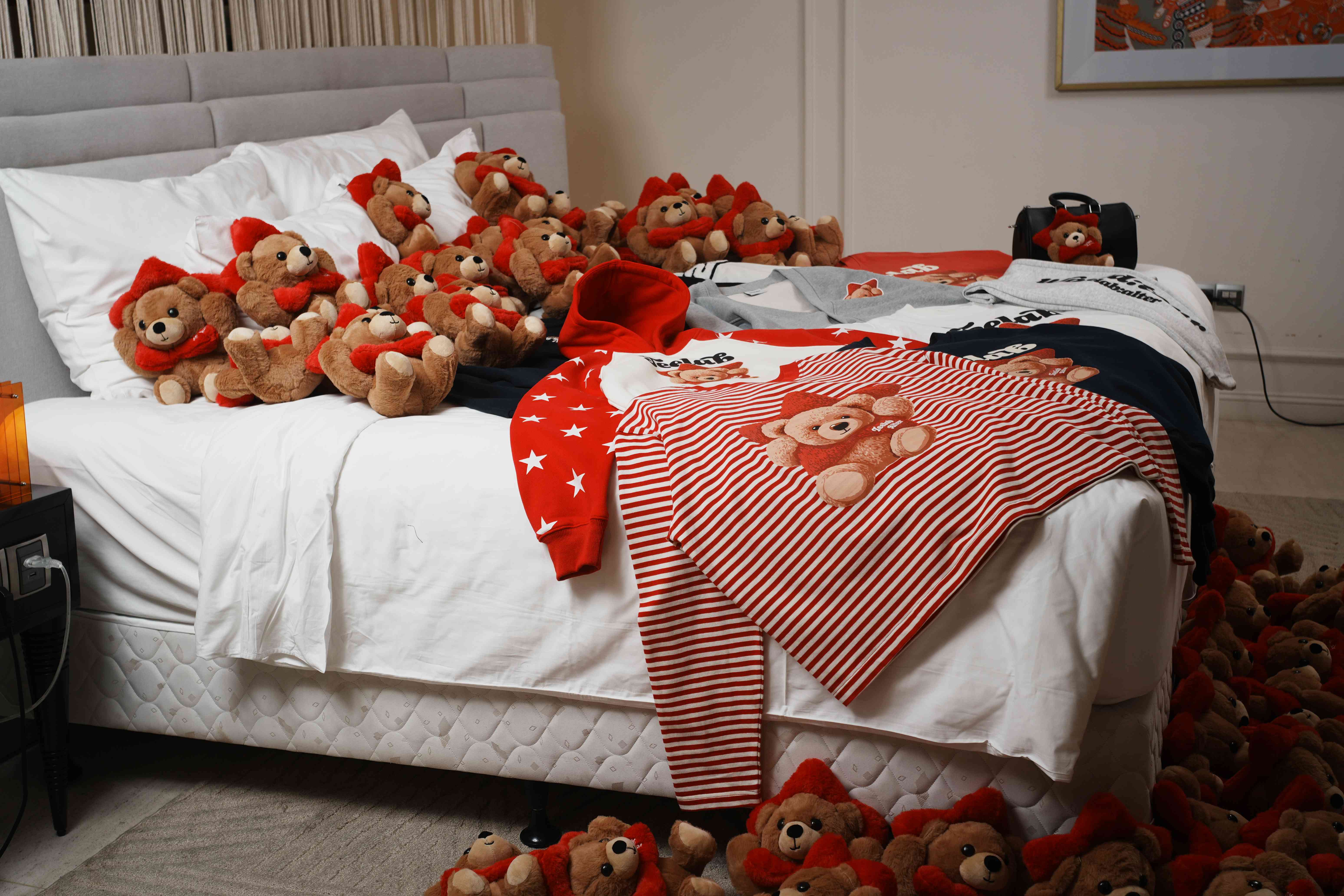 [Tặng Gấu] [Tặng Túi] Áo Thun Sọc Dài Tay Teelab Alter Semi-boxy Cotton In Lụa –  Teddy Star Collection Unisex TS362