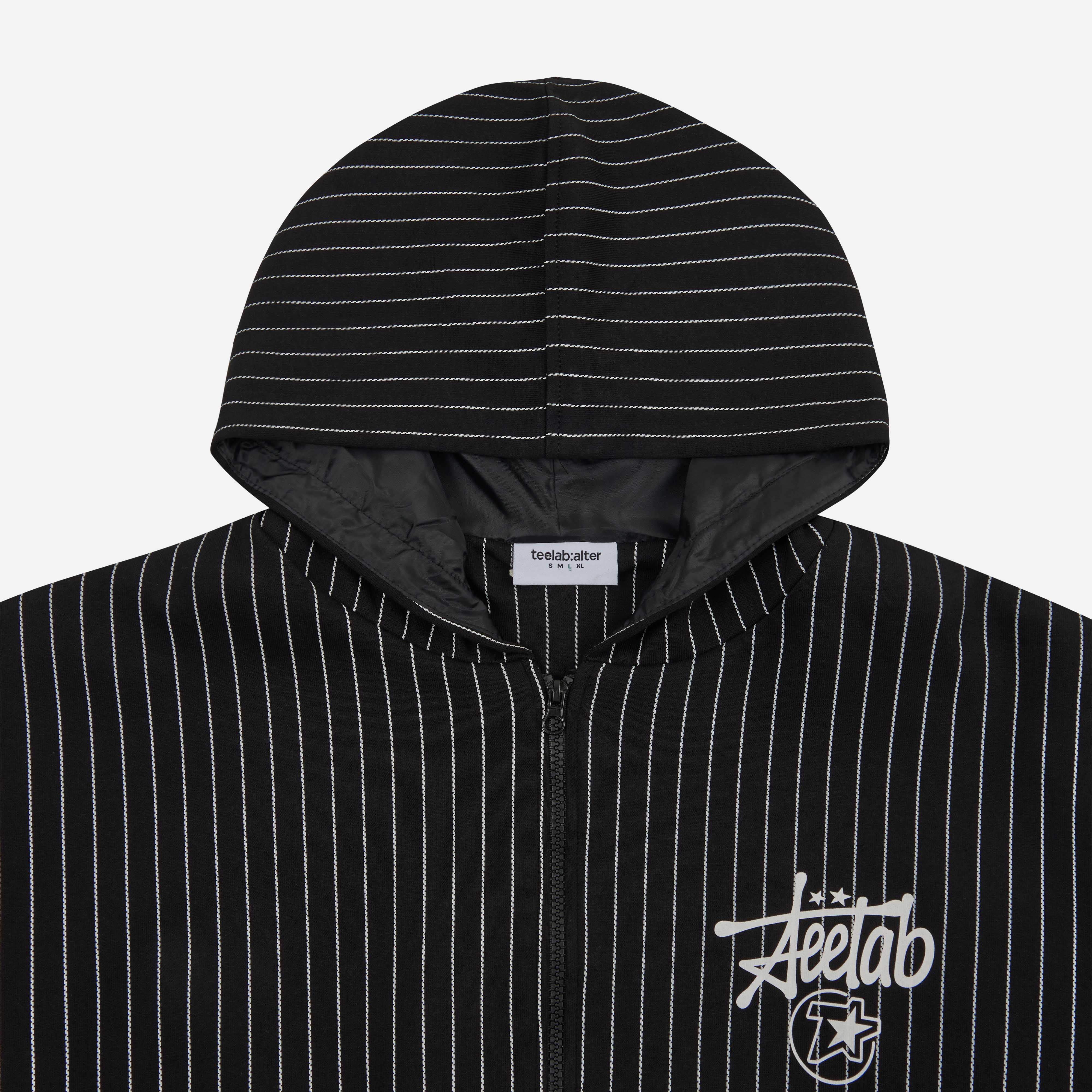 Áo Local Brand Unisex Teelab Stripe Hoodie Zip HD122