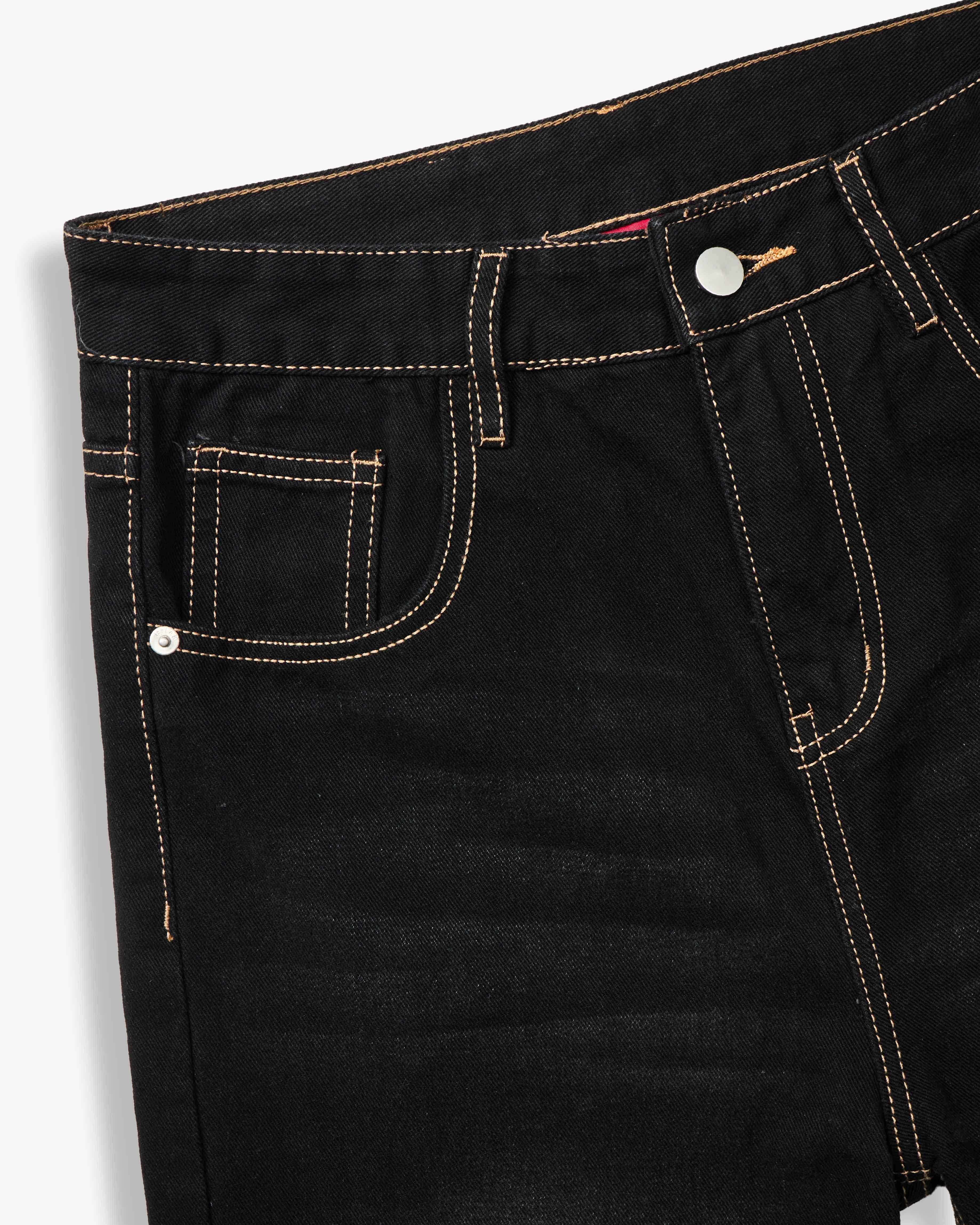 [F5 x TEELAB 5TH BIRTHDAY] Quần Dài Local Brand Unisex Teelab Jeans Ống Rộng PS116