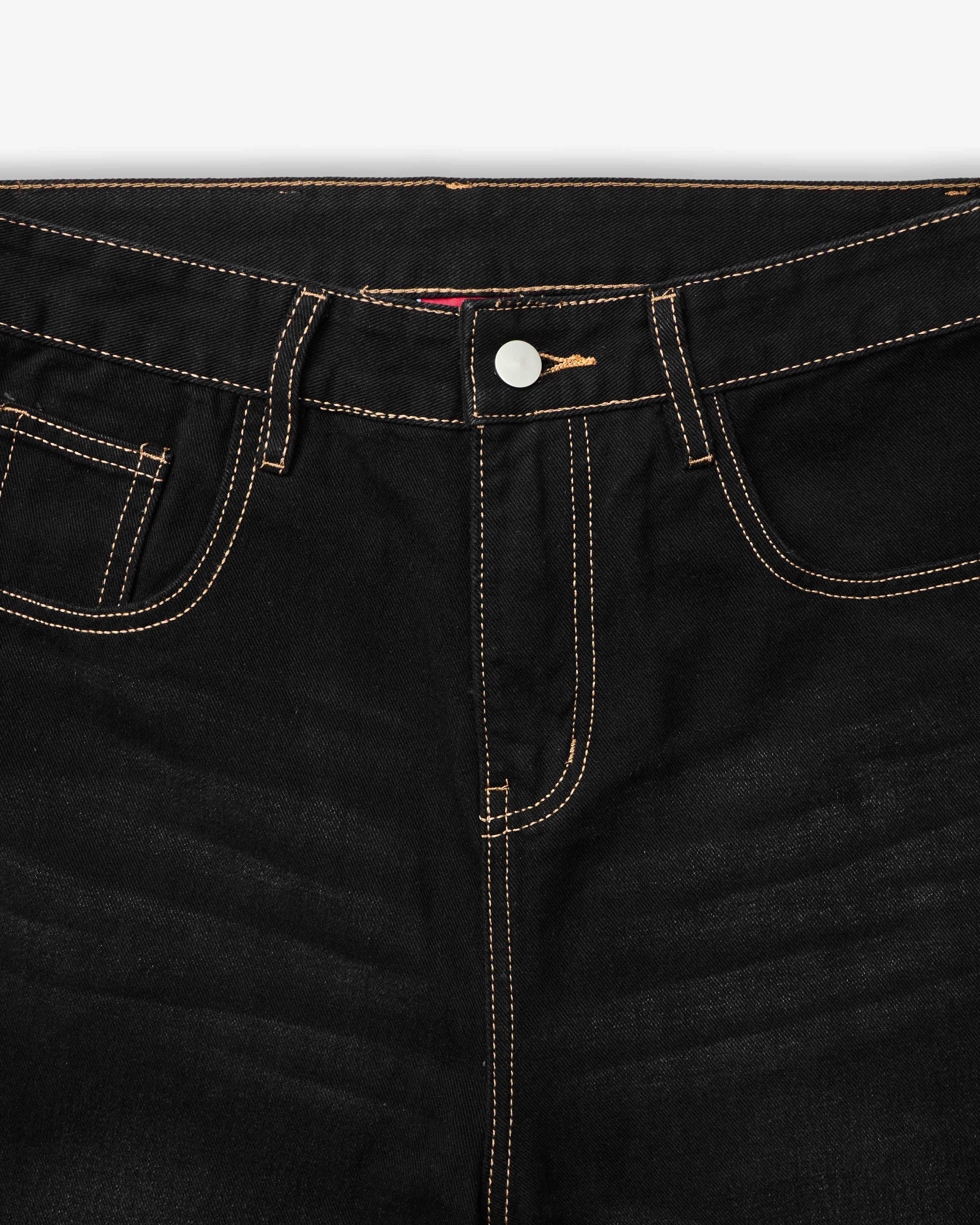[F5 x TEELAB 5TH BIRTHDAY] Quần Dài Local Brand Unisex Teelab Jeans Ống Rộng PS116
