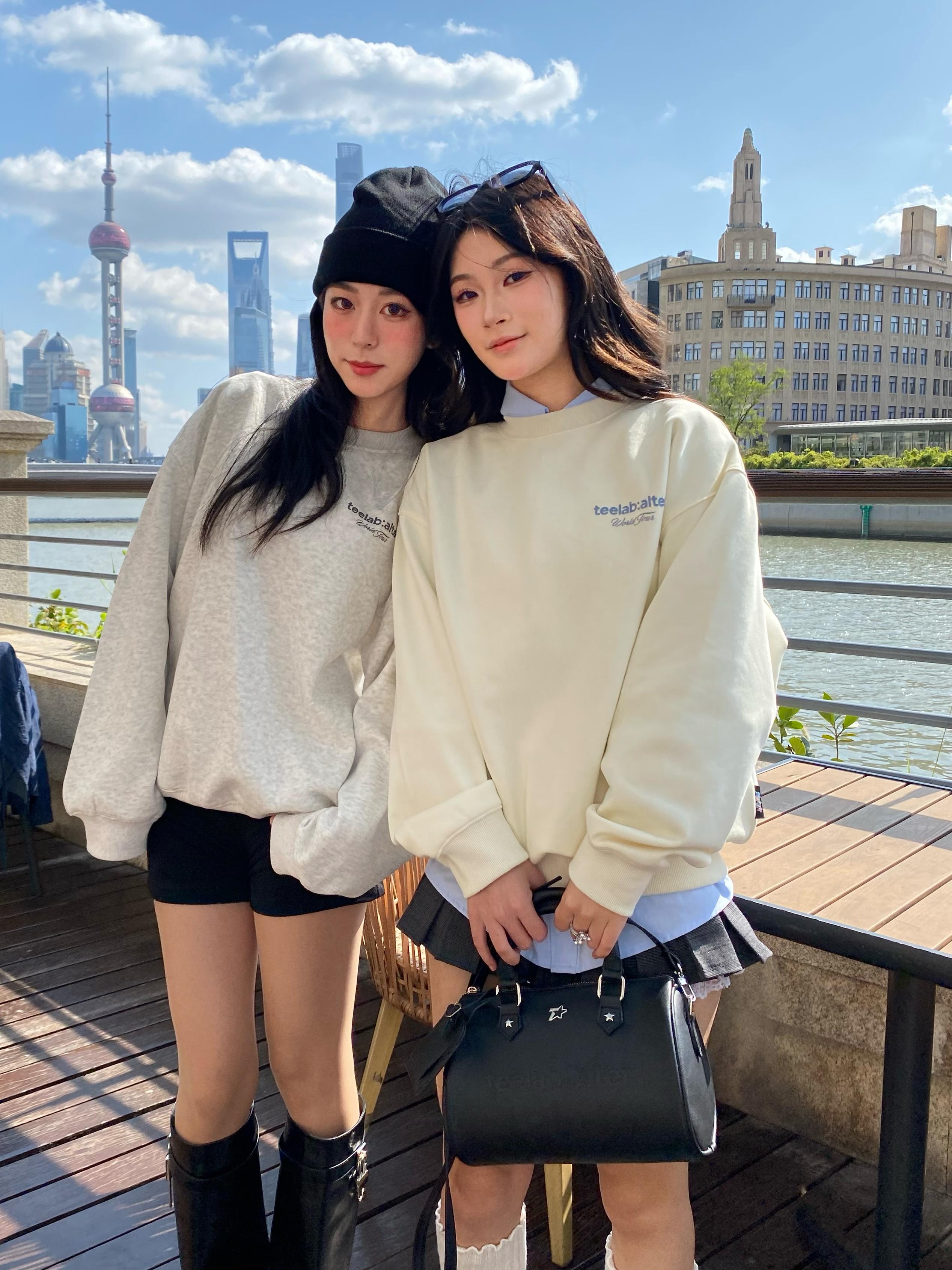 Áo Sweatshirt Local Brand Unisex Teelab Signature Sweatshirt HD096