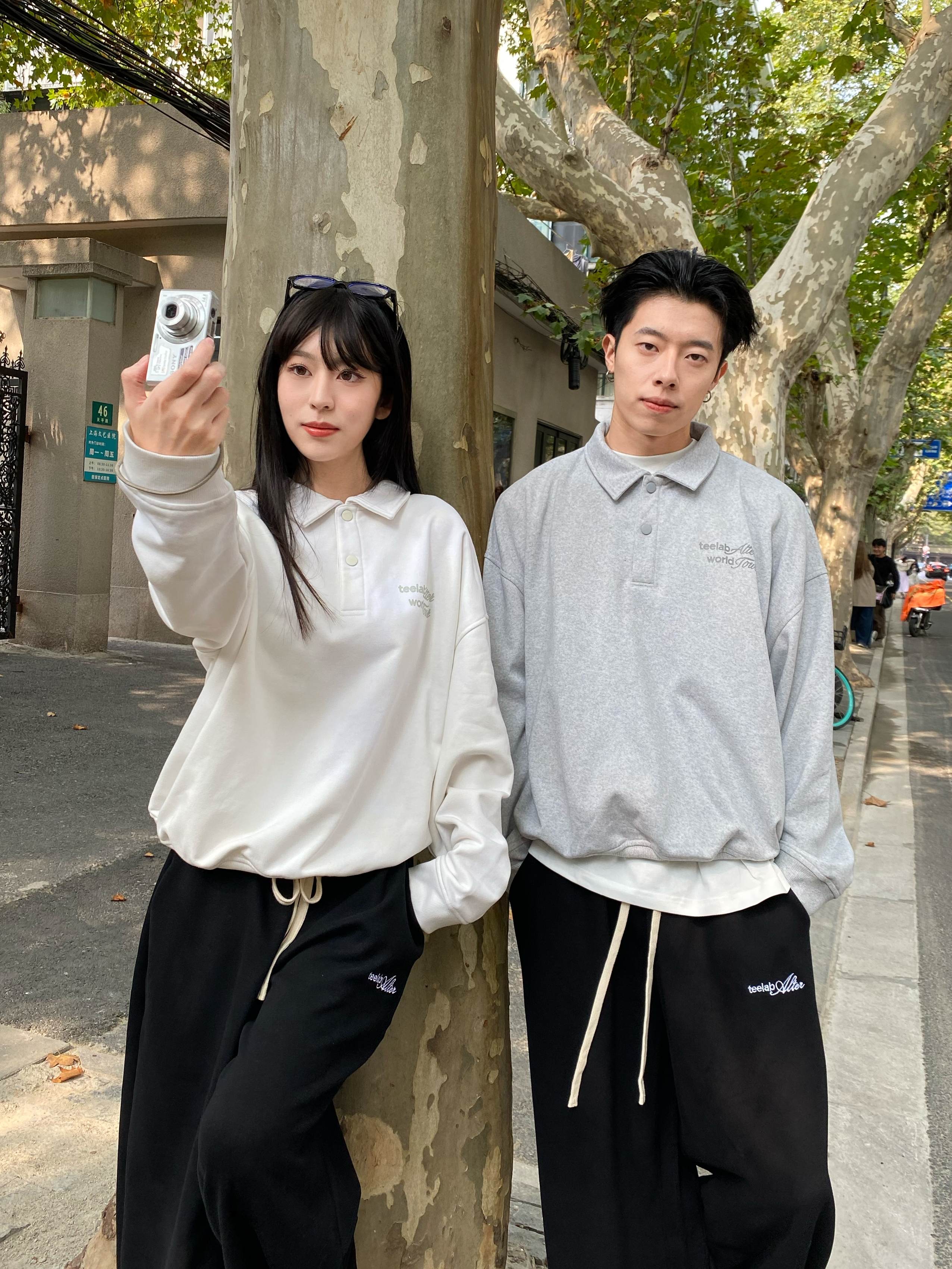 Áo Polo Sweatshirt Local Brand Unisex Teelab Basic HD125