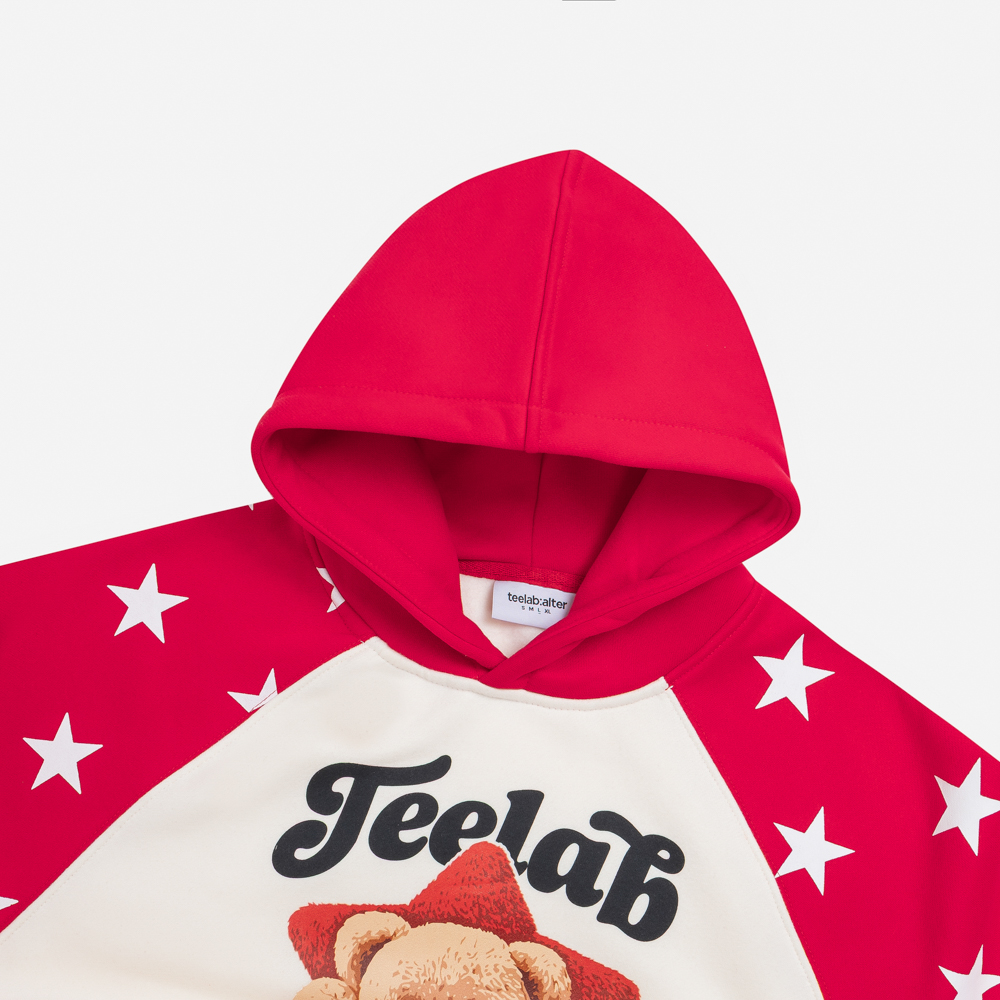 [Tặng Gấu] [Tặng Túi] Áo Hoodie Teelab Alter Semi-boxy Nỉ bông In Lụa –  Teddy Star Collection Unisex HD133