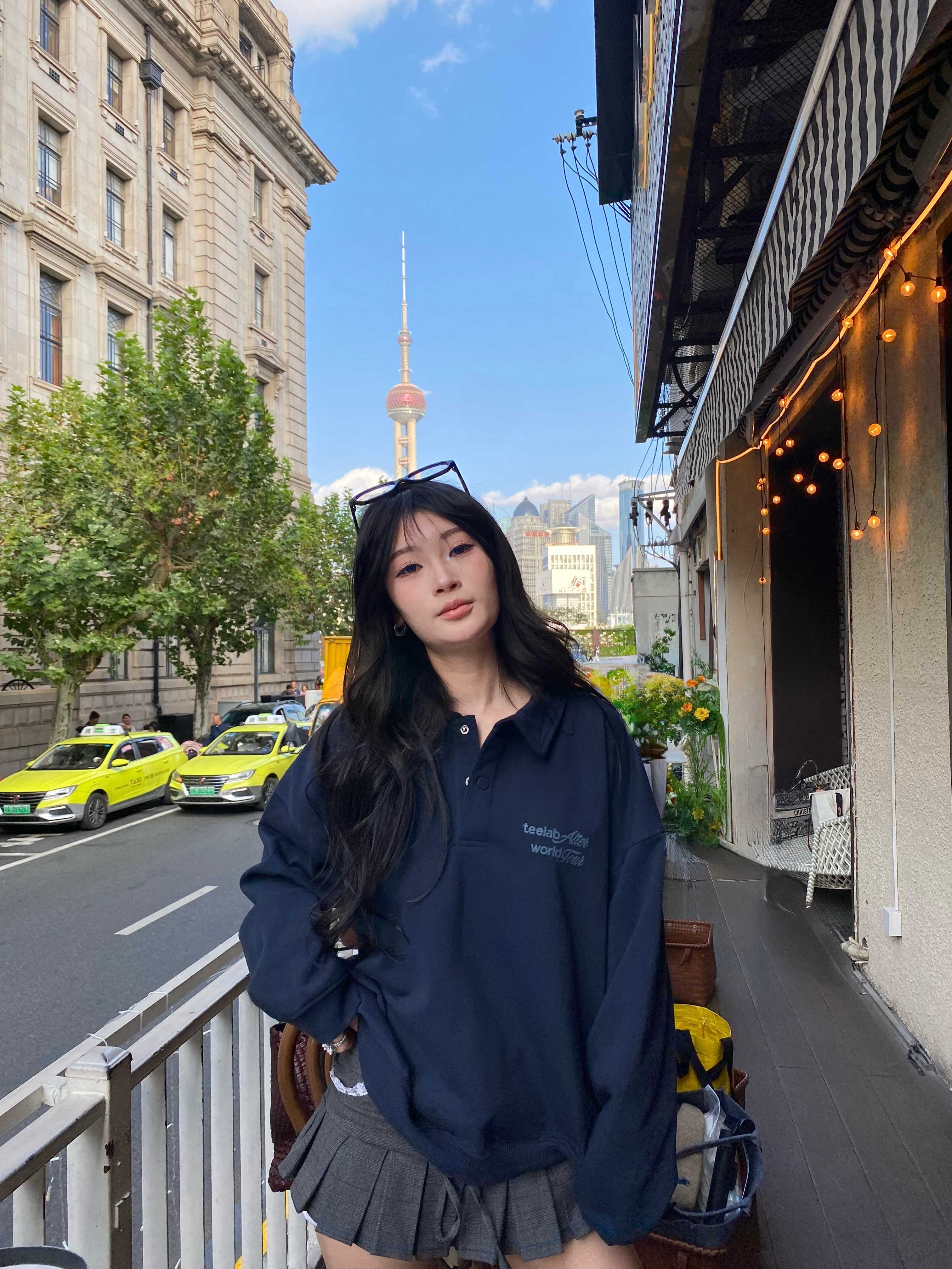 Áo Polo Sweatshirt Local Brand Unisex Teelab Basic HD125