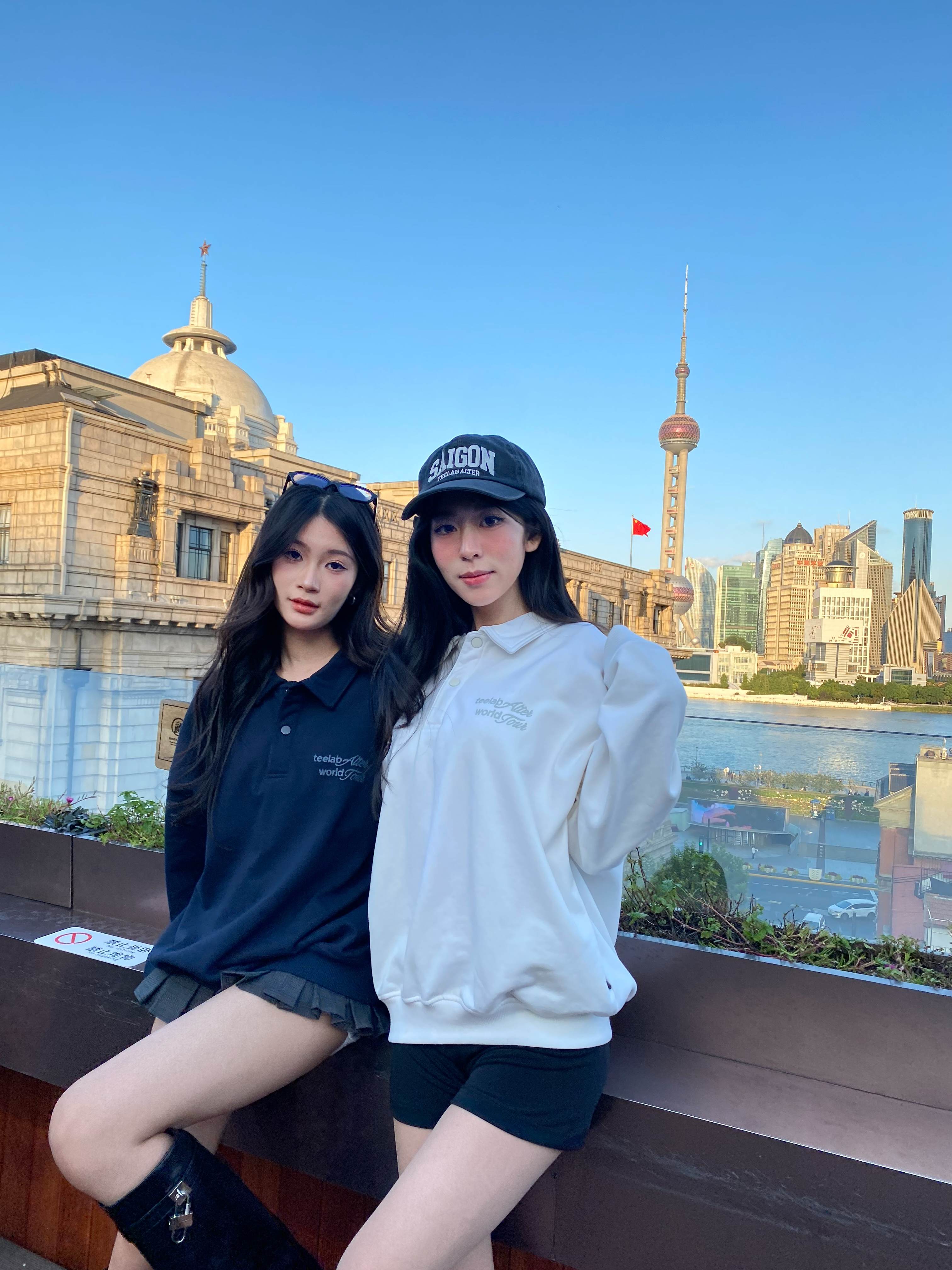 Áo Polo Sweatshirt Local Brand Unisex Teelab Basic HD125