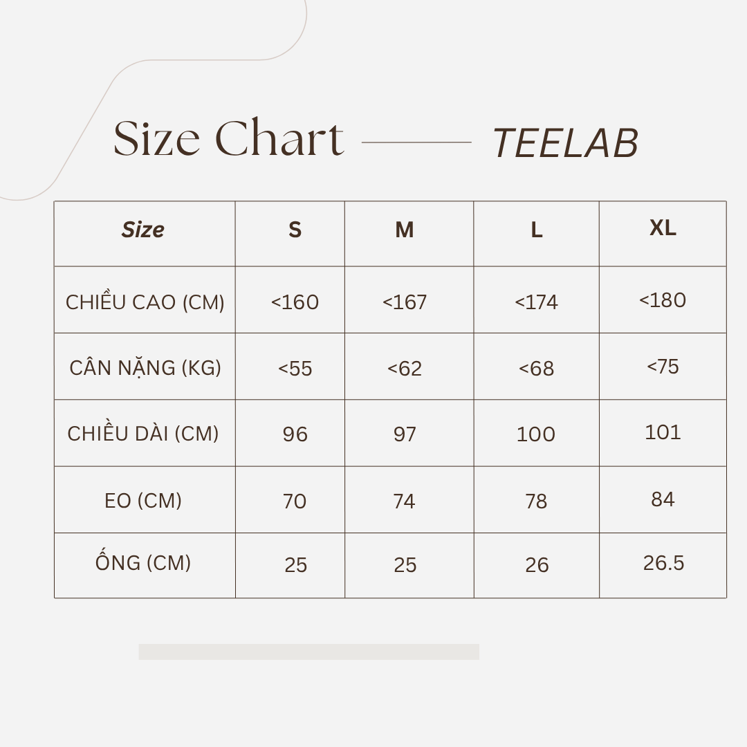 Quần Dài Local Brand Unisex Teelab Jeans Ống Rộng PS116