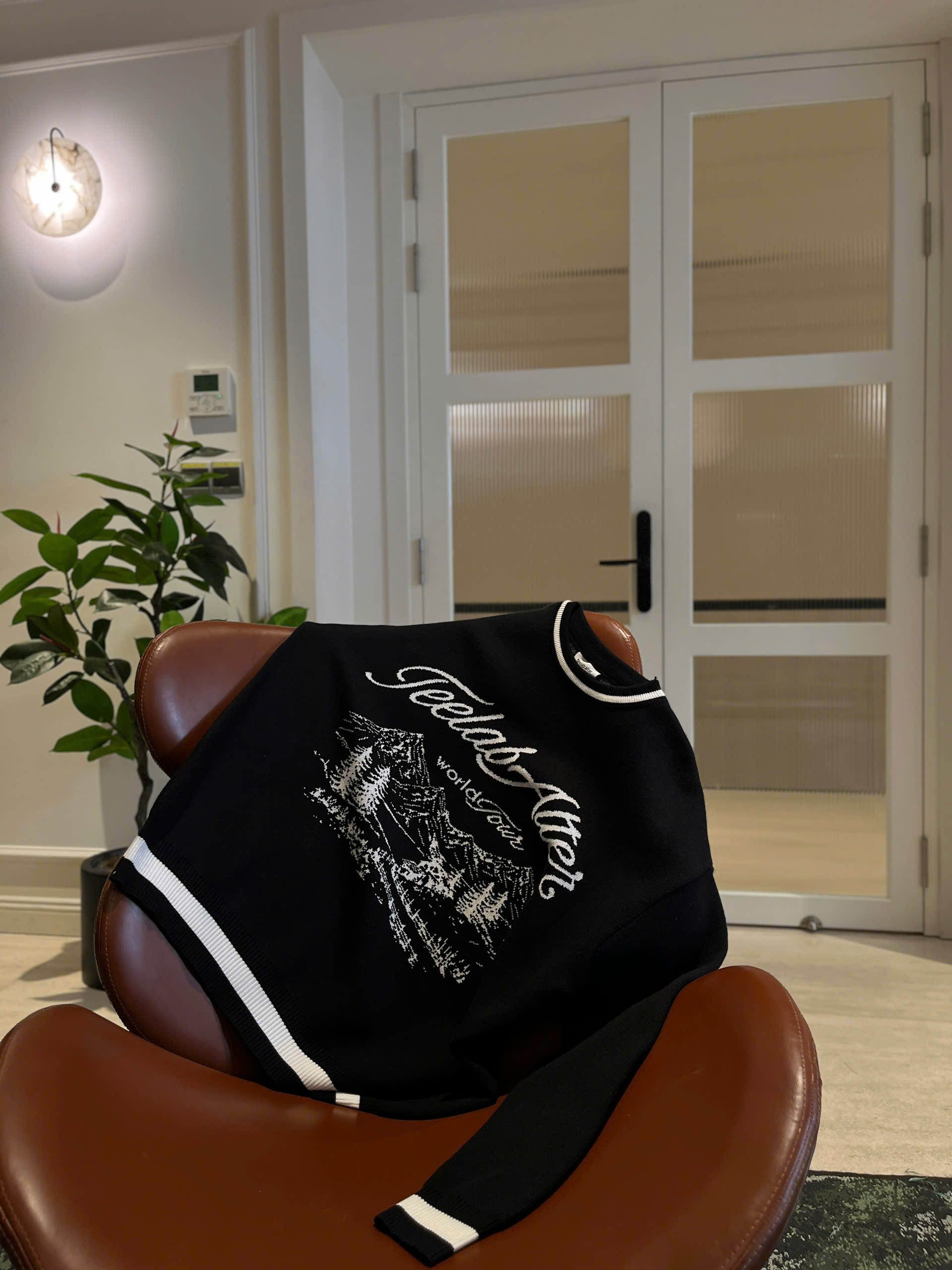 [Tặng Gấu] [Tặng Túi] Áo Sweater Dệt Len Knit Merino Teelab Switzerland Local Brand World Tour Semi-Boxy Unisex HD131