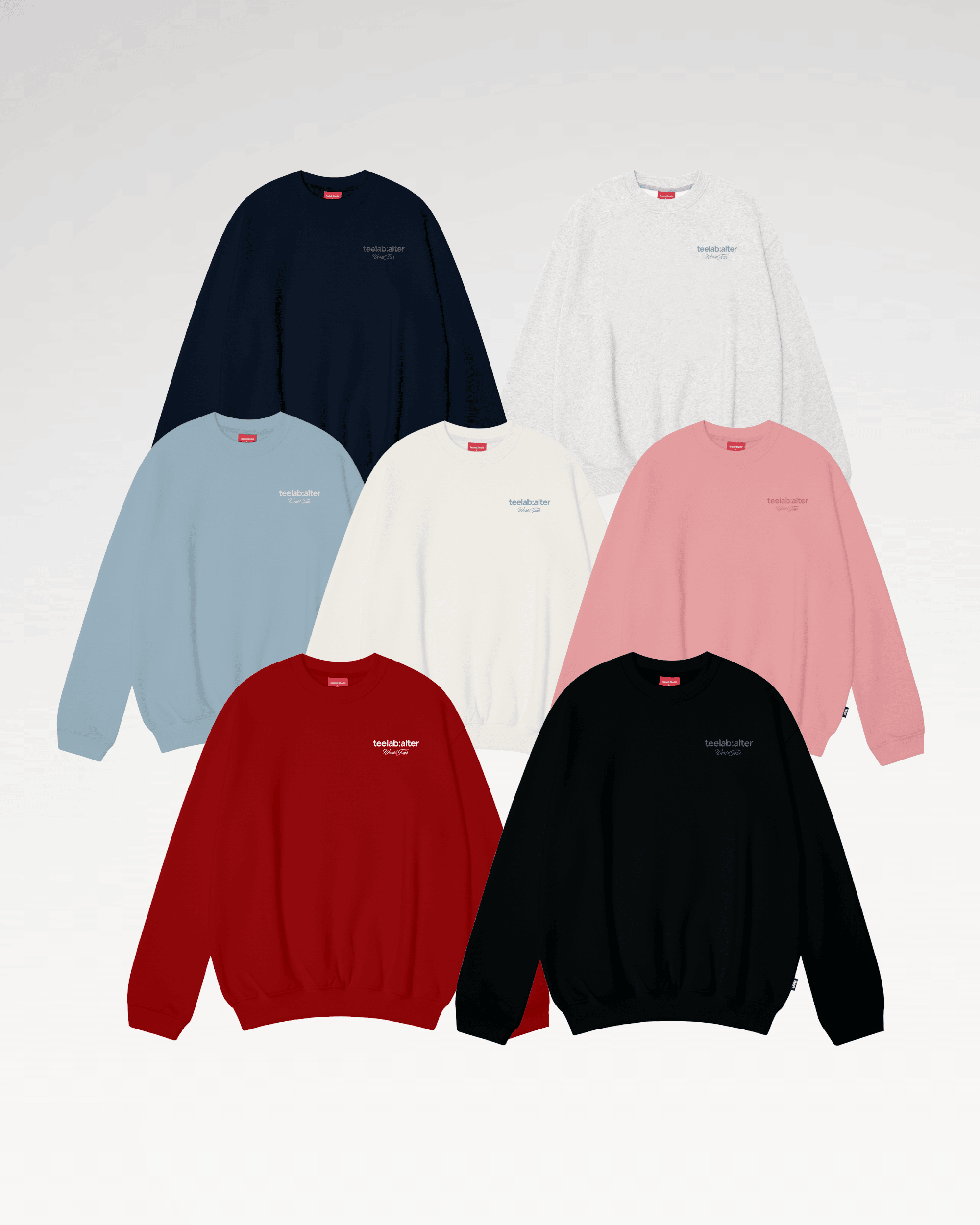 Áo Sweatshirt Local Brand Unisex Teelab Signature Sweatshirt HD096