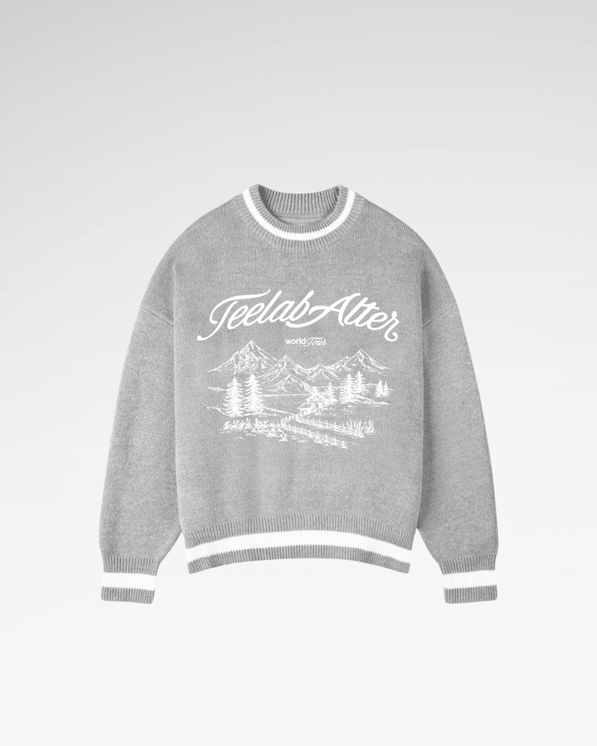 Áo Sweater Local Brand Unisex Dệt Kim Thuỵ Sĩ Teelab World Tour HD131