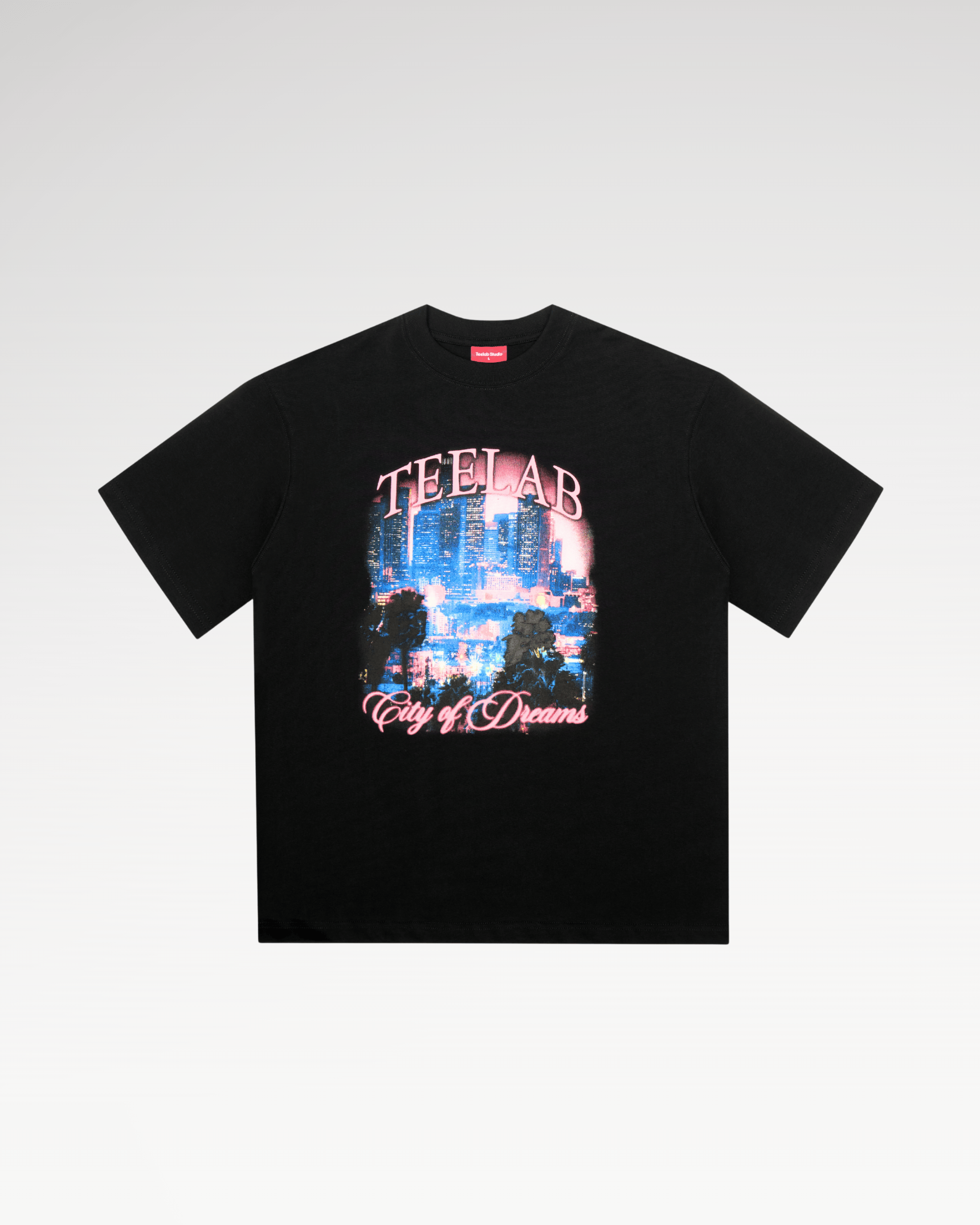 Áo Thun Local Brand Unisex Teelab Sunset LA TS353